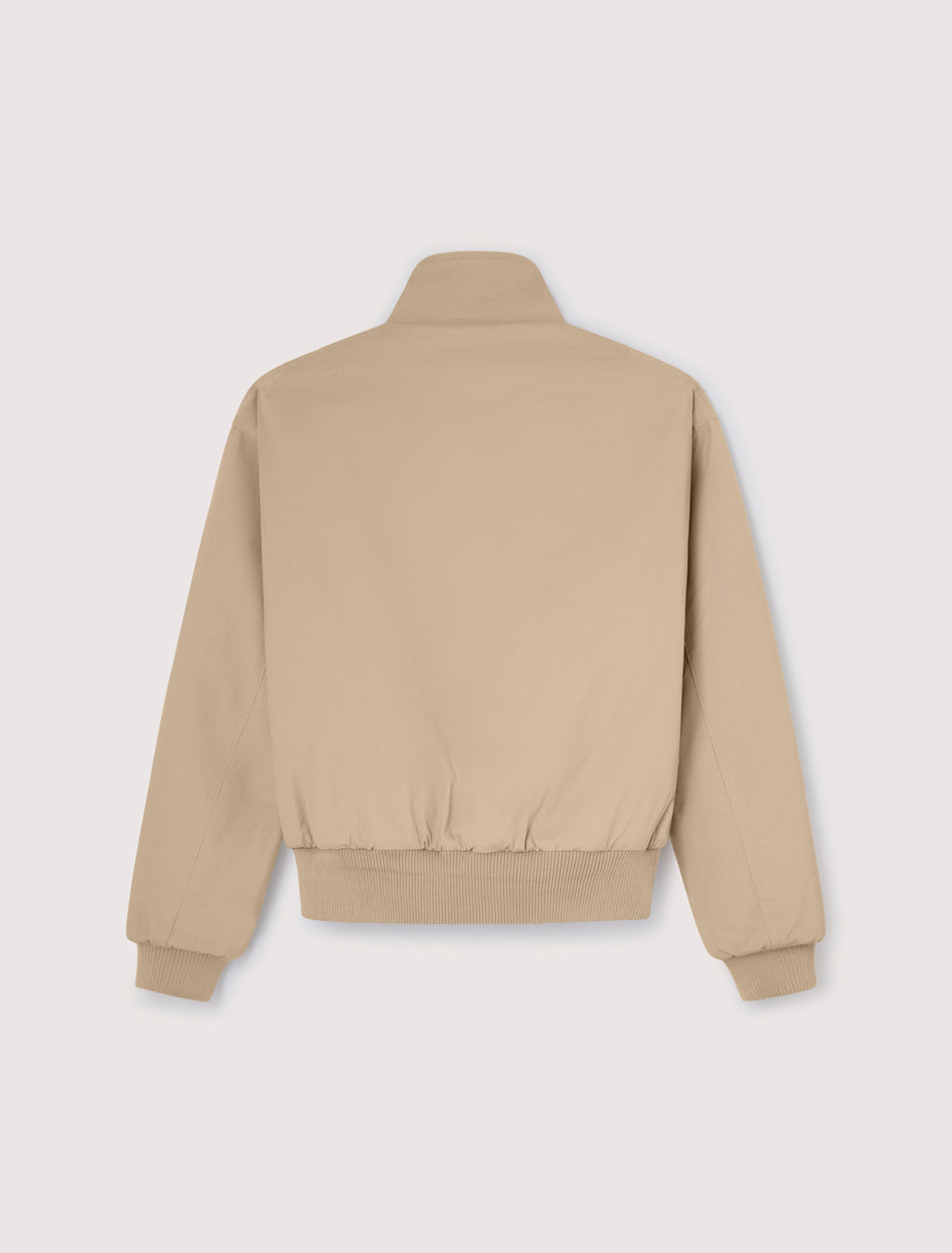 CARRER_BOMBER REVERSIBLE OMS EN BEIGE & AZUL