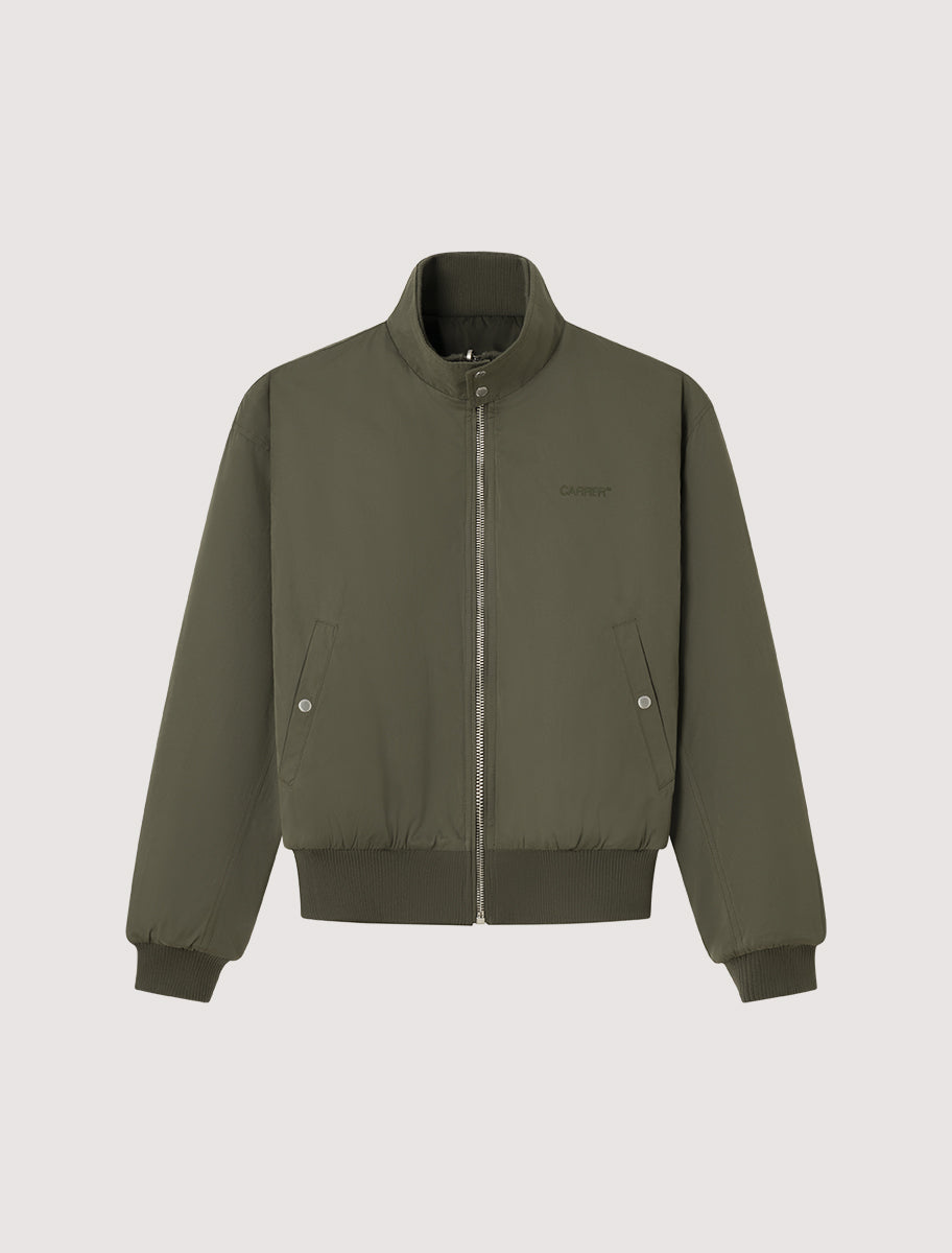 CARRER_OMS REVERSIBLE BOMBER IN KHAKI GREEN