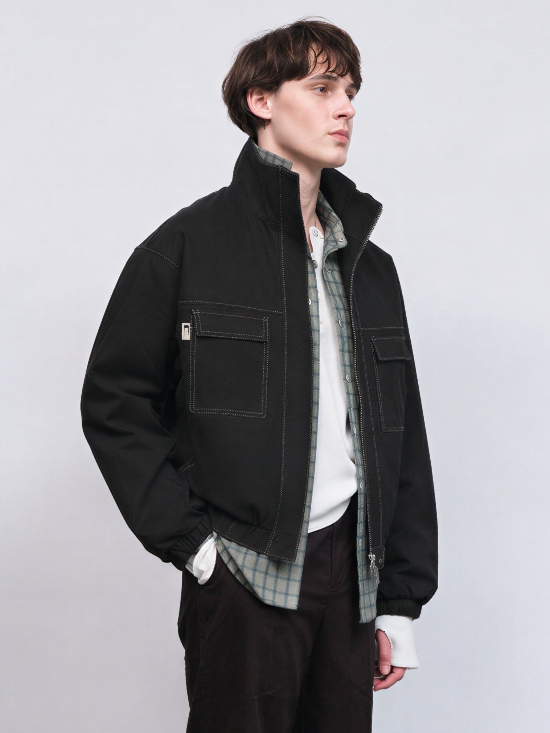 CARRER_BARRAU JACKET IN BLACK