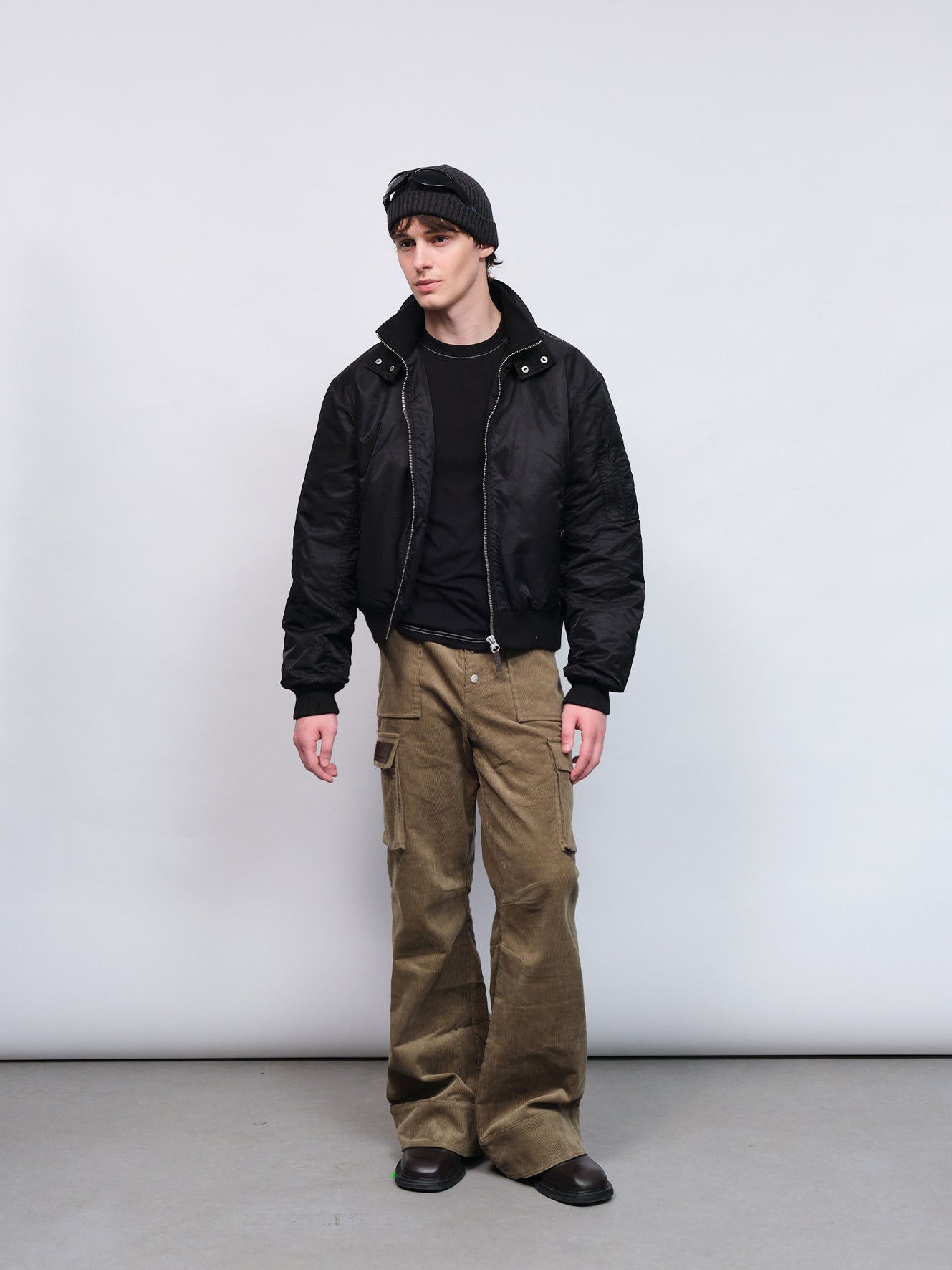 CARRER_OMS BOMBER IN BLACK