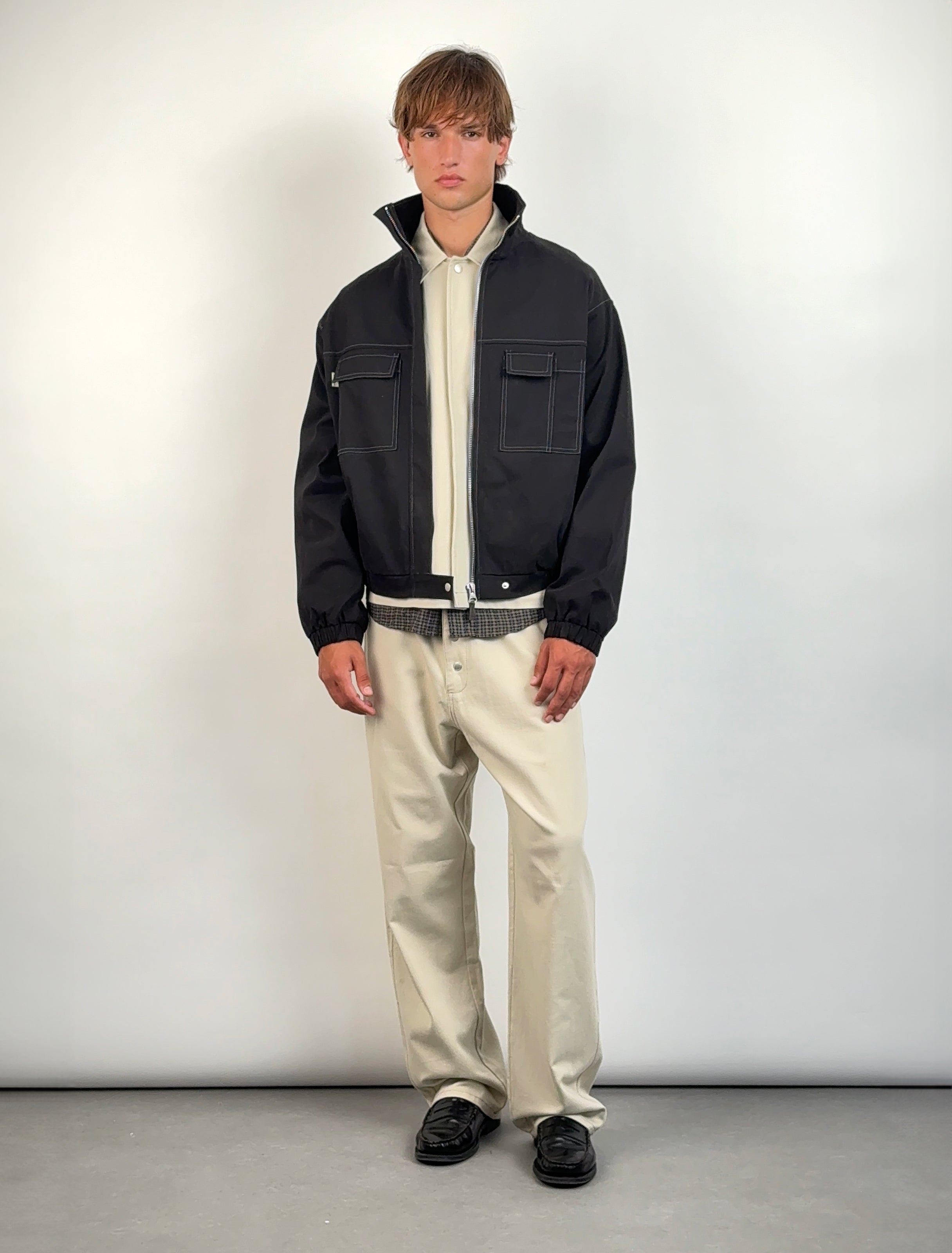 CARRER_BARRAU JACKET IN BLACK