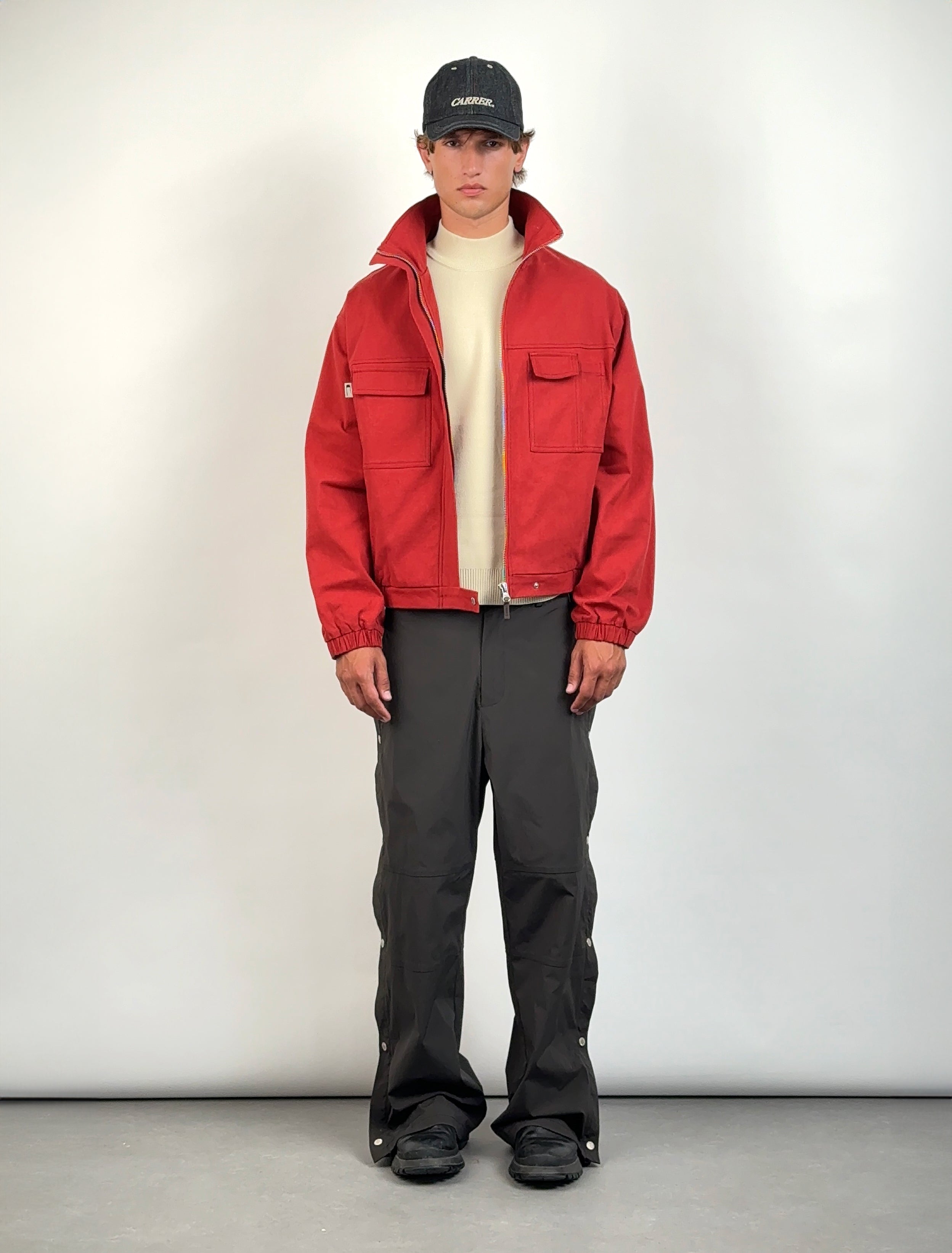 CARRER_BARRAU JACKET IN FADED RED