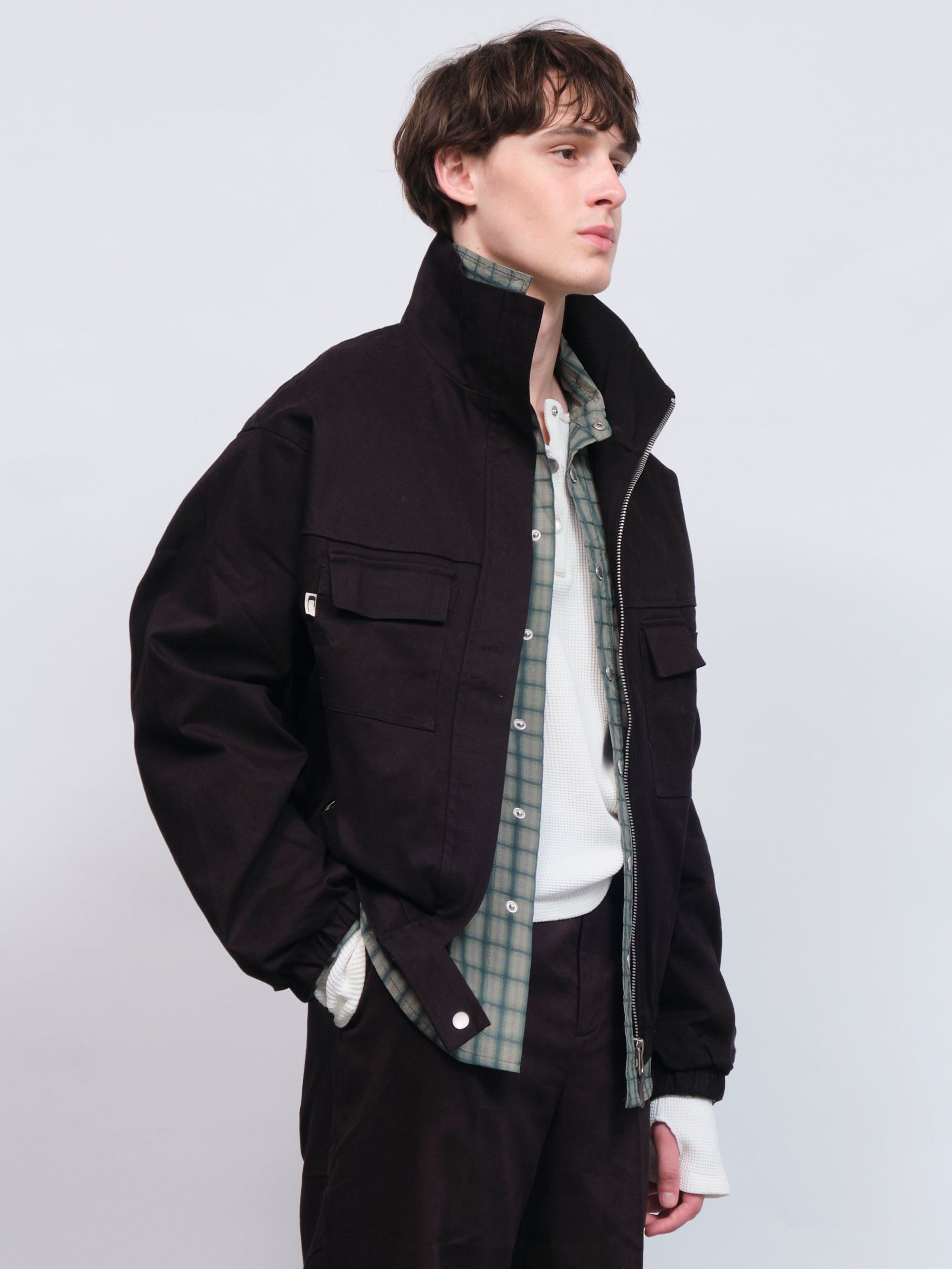 CARRER_BARRAU JACKET IN BLACK