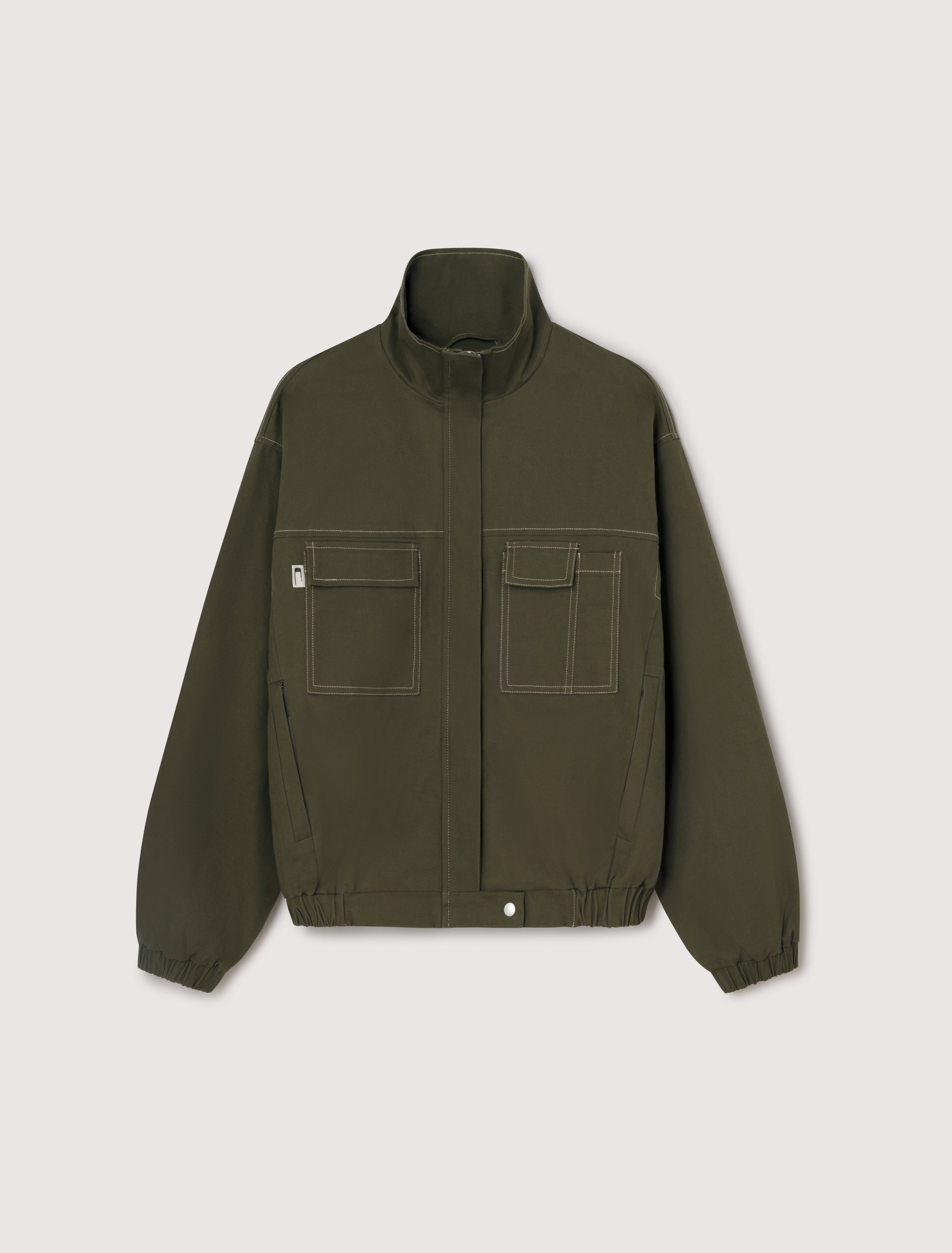 CARRER_BARRAU JACKET IN NIGHT GREEN