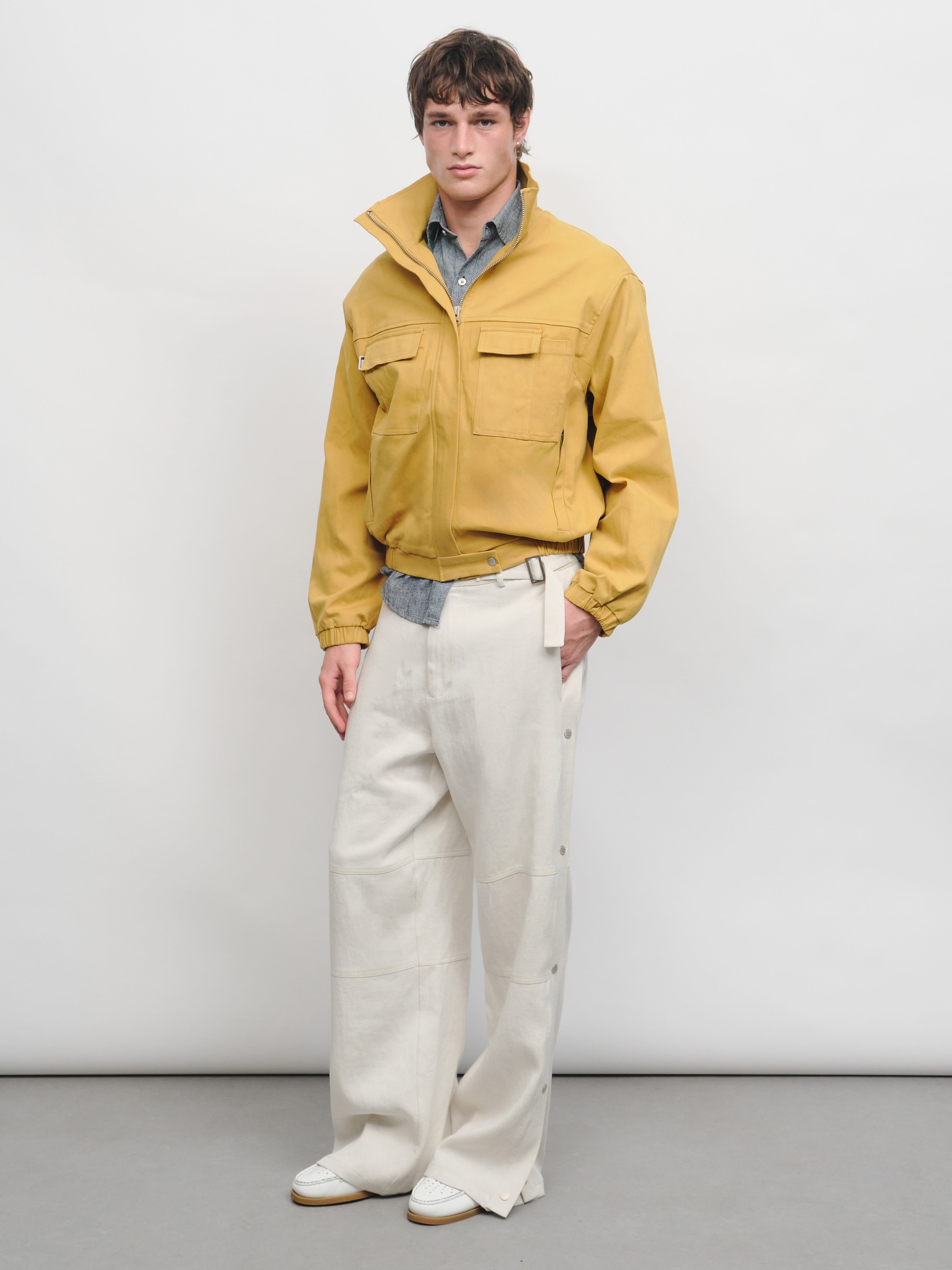 CARRER_BARRAU JACKET IN OIL YELLOW