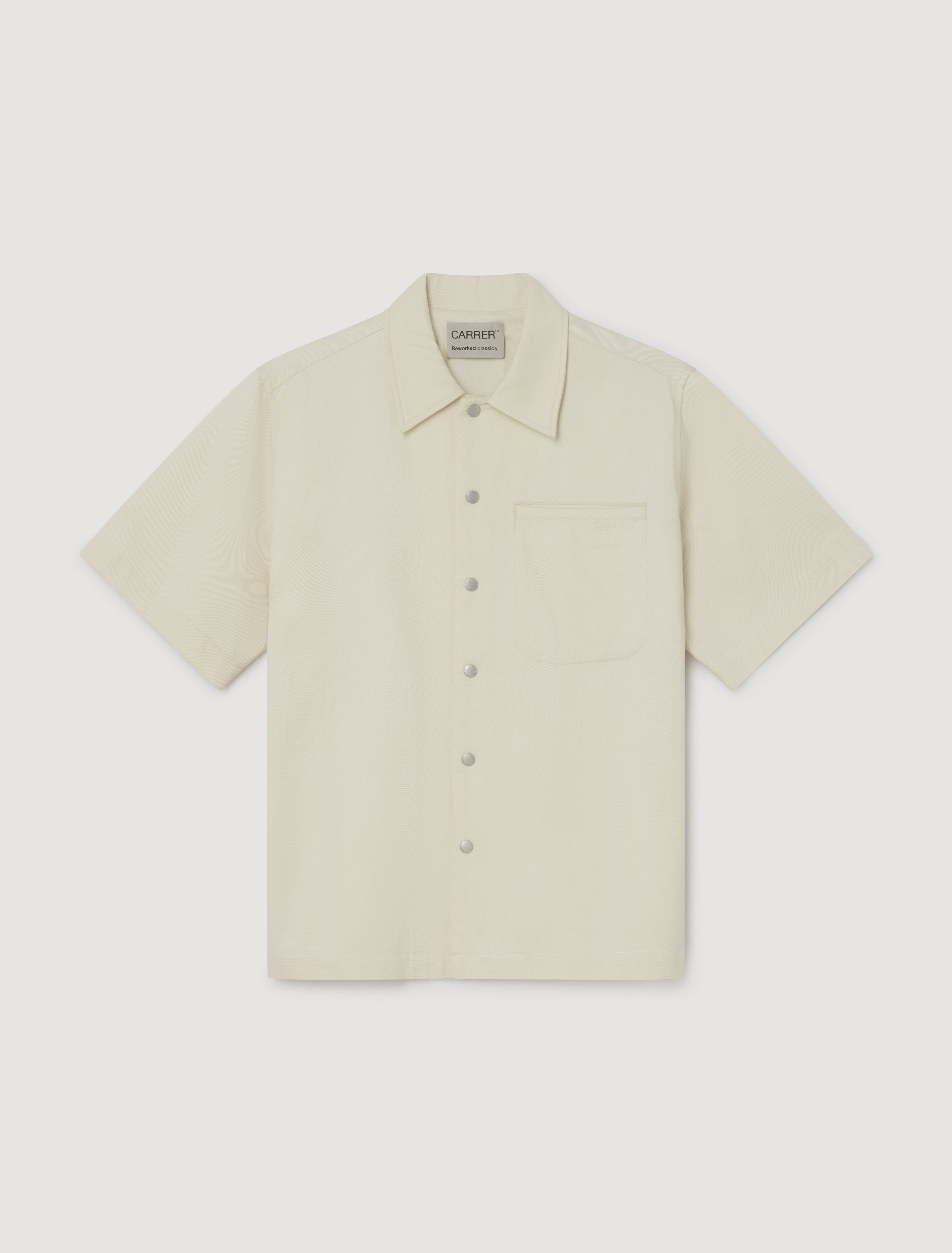 CARRER_BECK SHORT OVERSHIRT IN ECRU