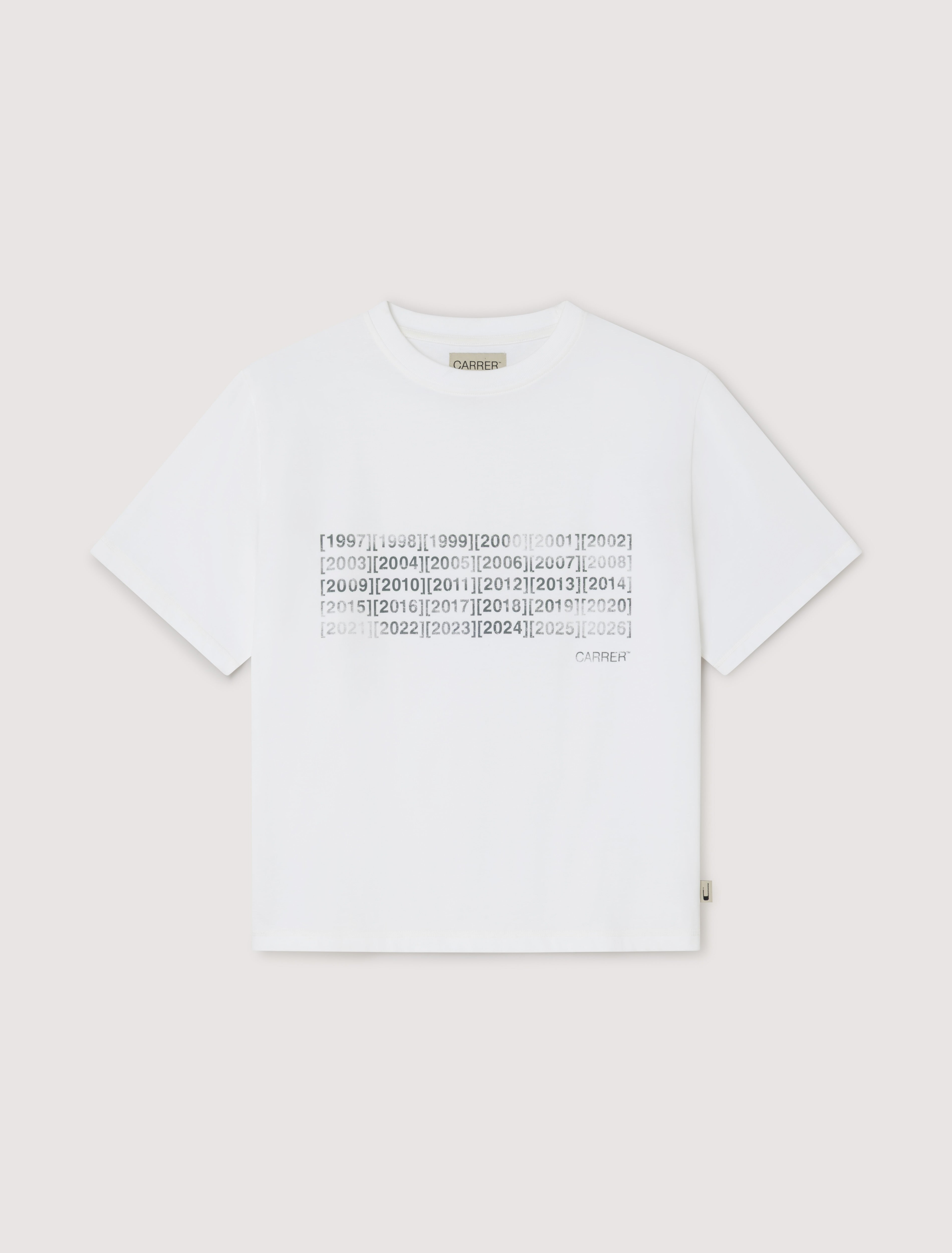 CARRER_CASP T-SHIRT IN WHITE