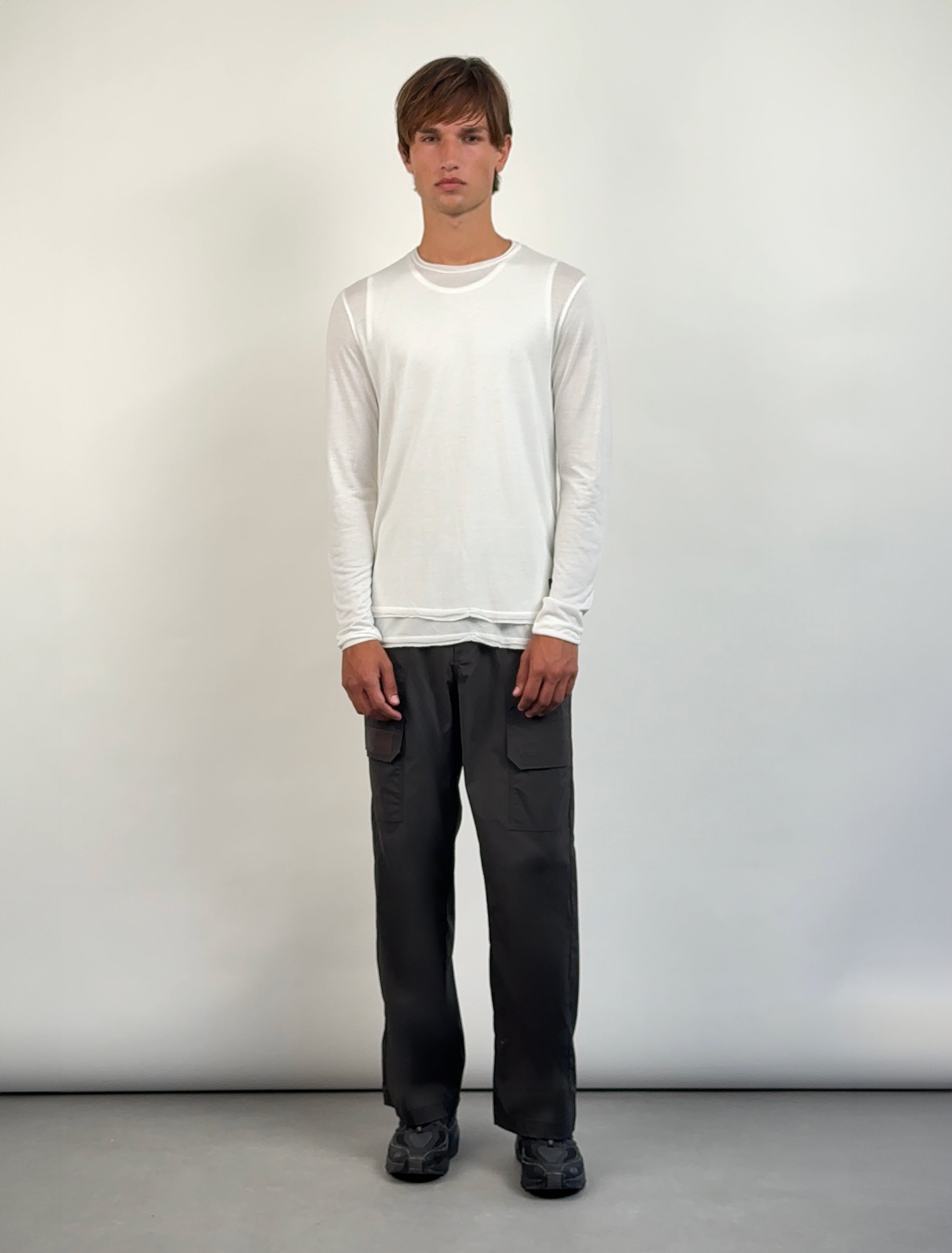 CARRER_DORIA DOUBLE LAYER IN WHITE