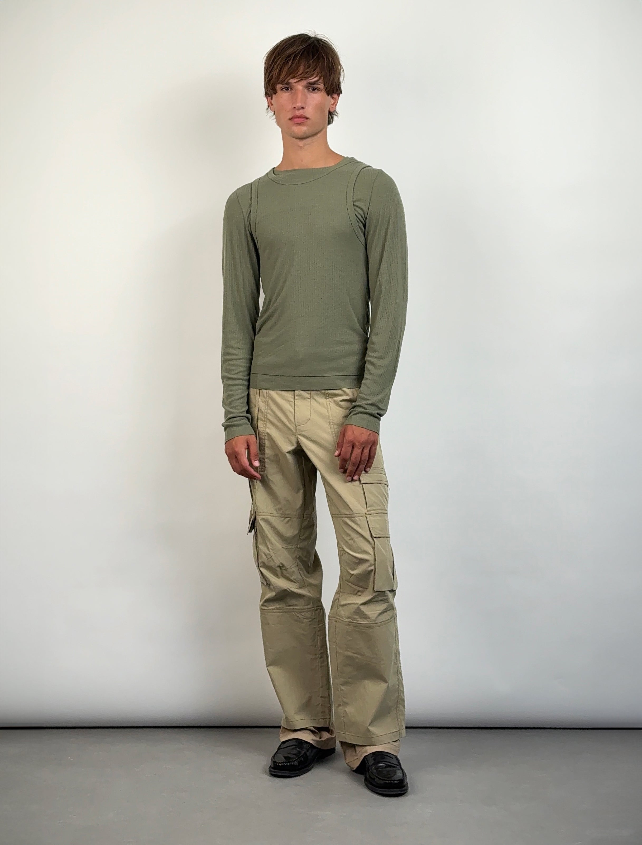 CARRER_DORIA DOUBLE LAYER IN GREEN