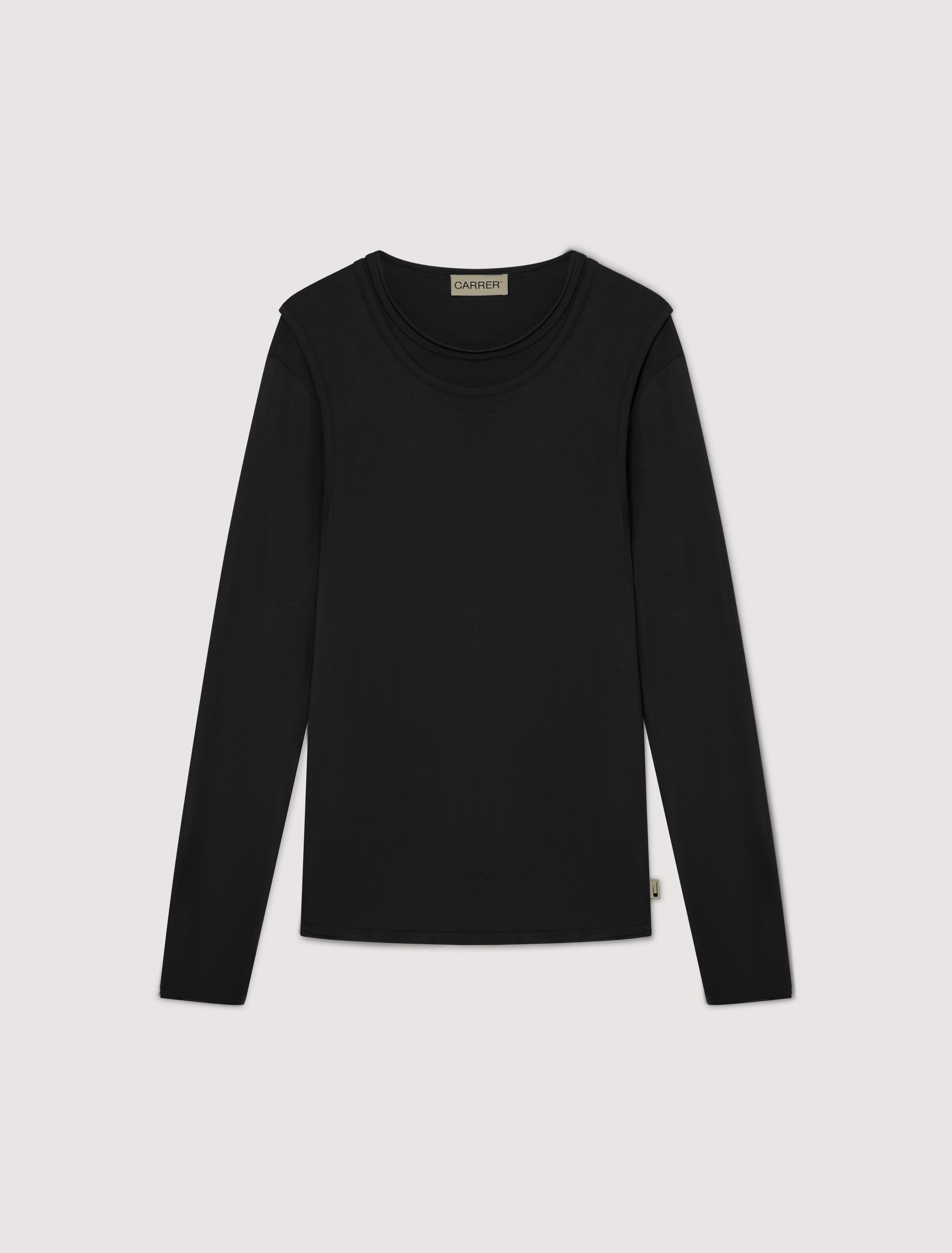 CARRER_DORIA DOUBLE LAYER IN BLACK
