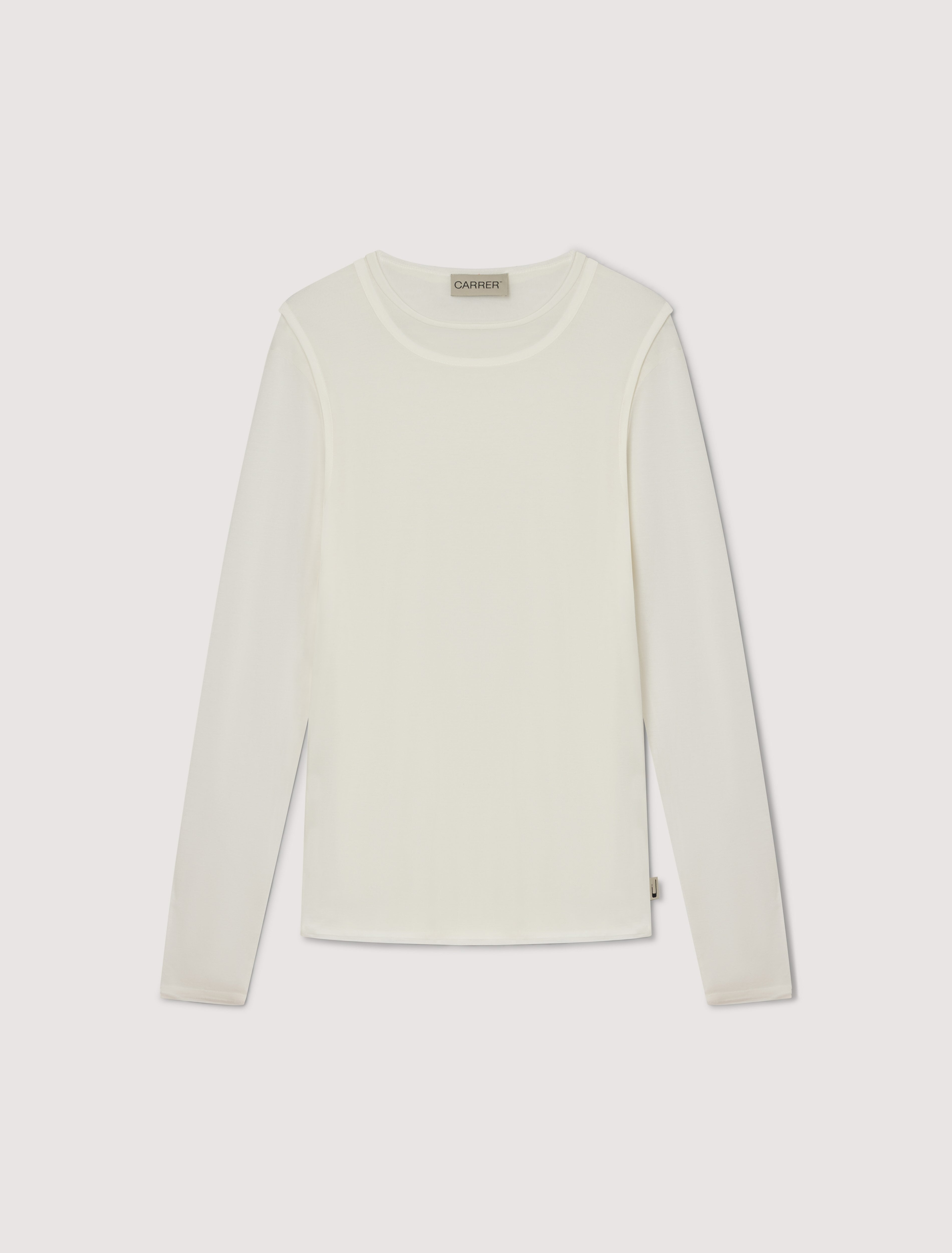 CARRER_DORIA DOUBLE LAYER IN WHITE