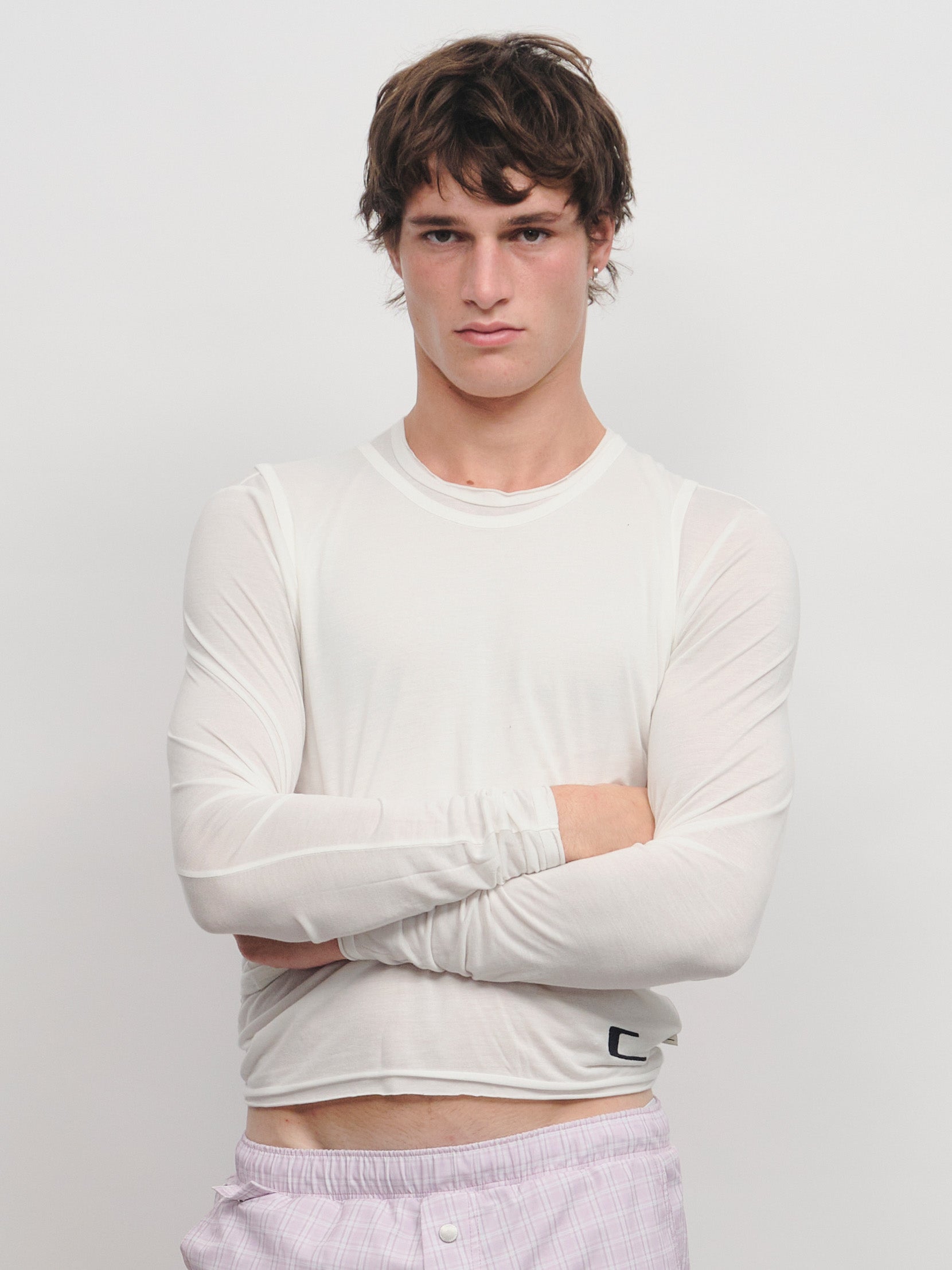 CARRER_DORIA DOUBLE LAYER IN WHITE