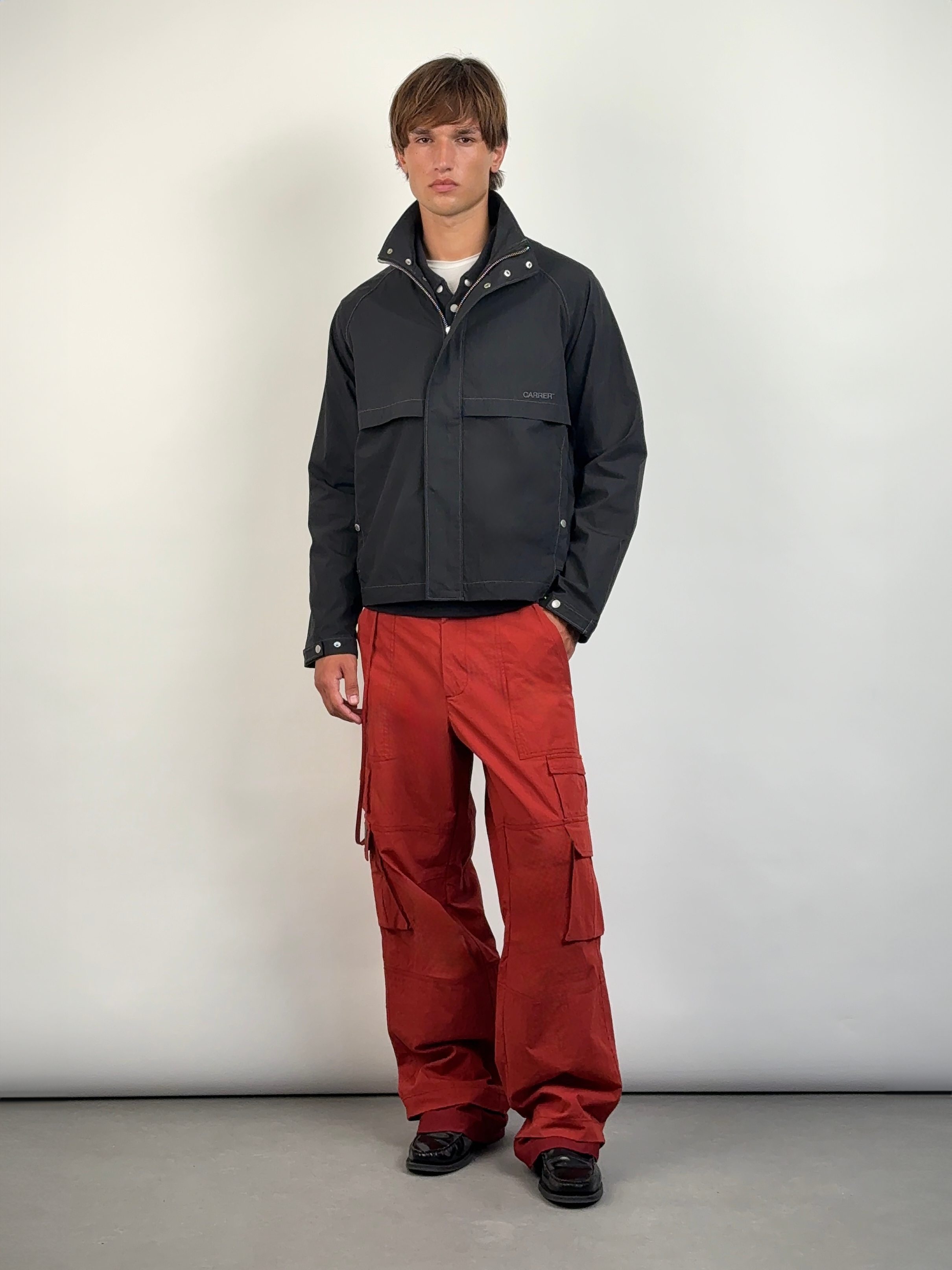 CARRER_FINN LIGHT RIPSTOP JACKET IN BLACK