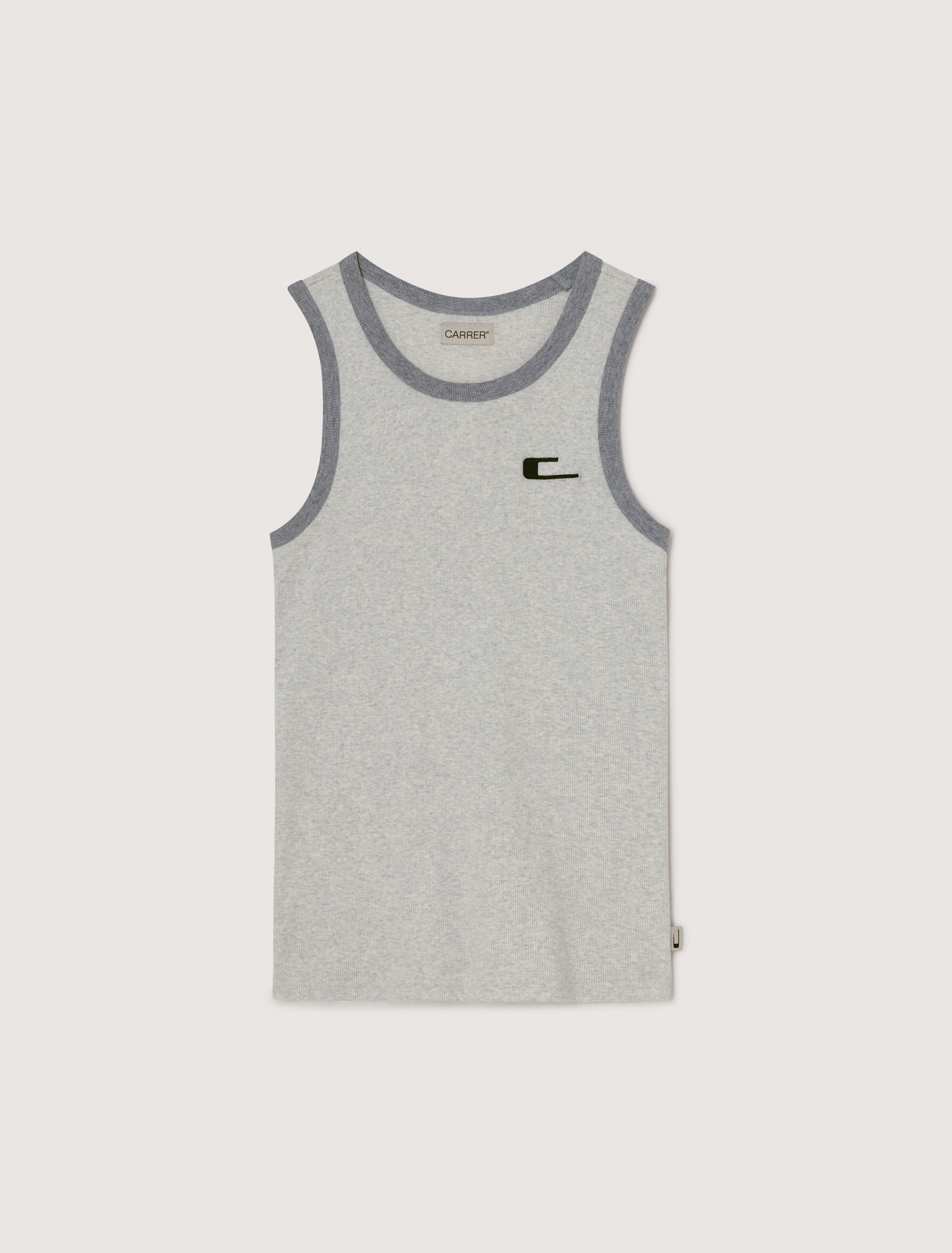 CARRER_FERRAZ TANK TOP IN LIGHT GREY