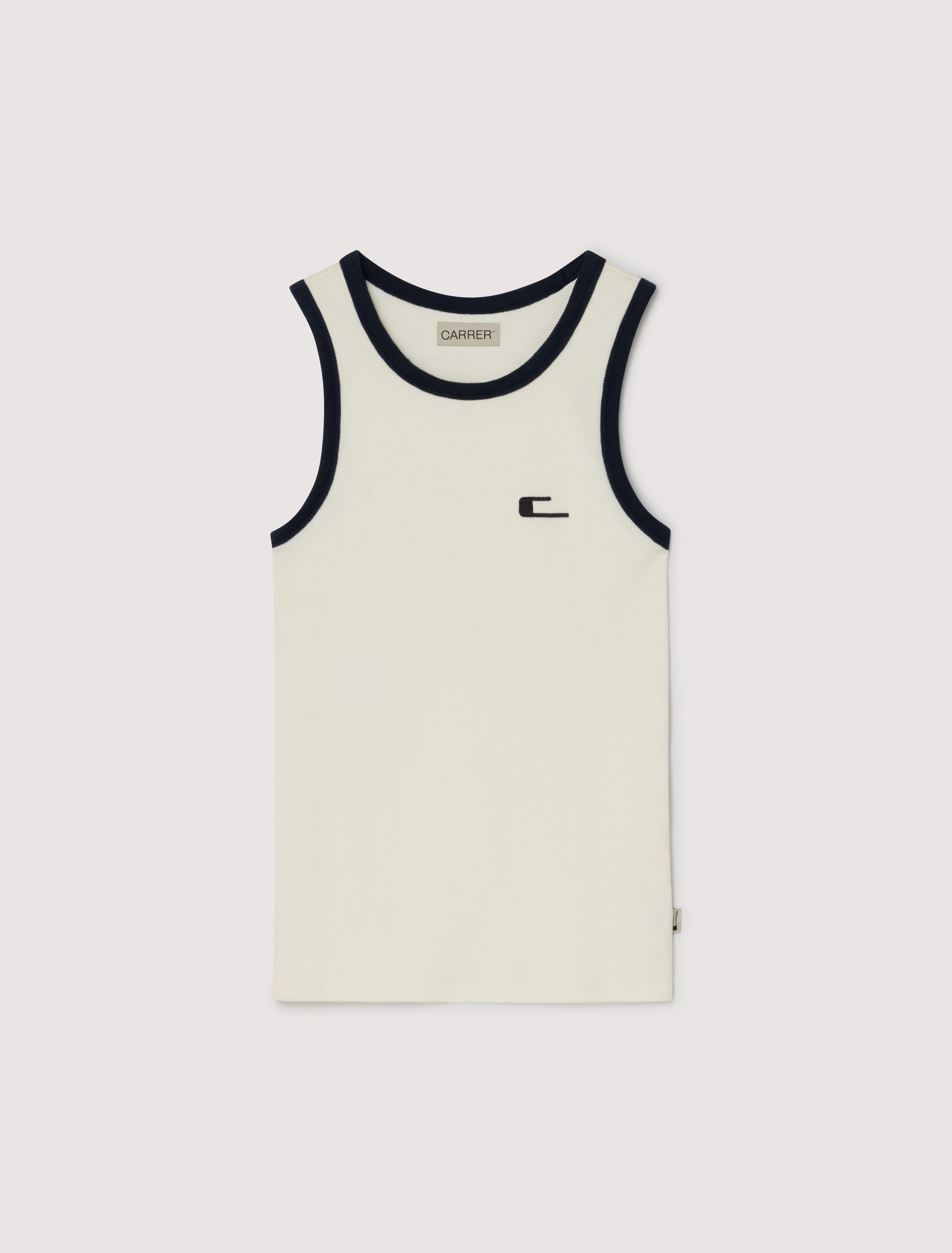 CARRER_FERRAZ TANK TOP IN ECRU