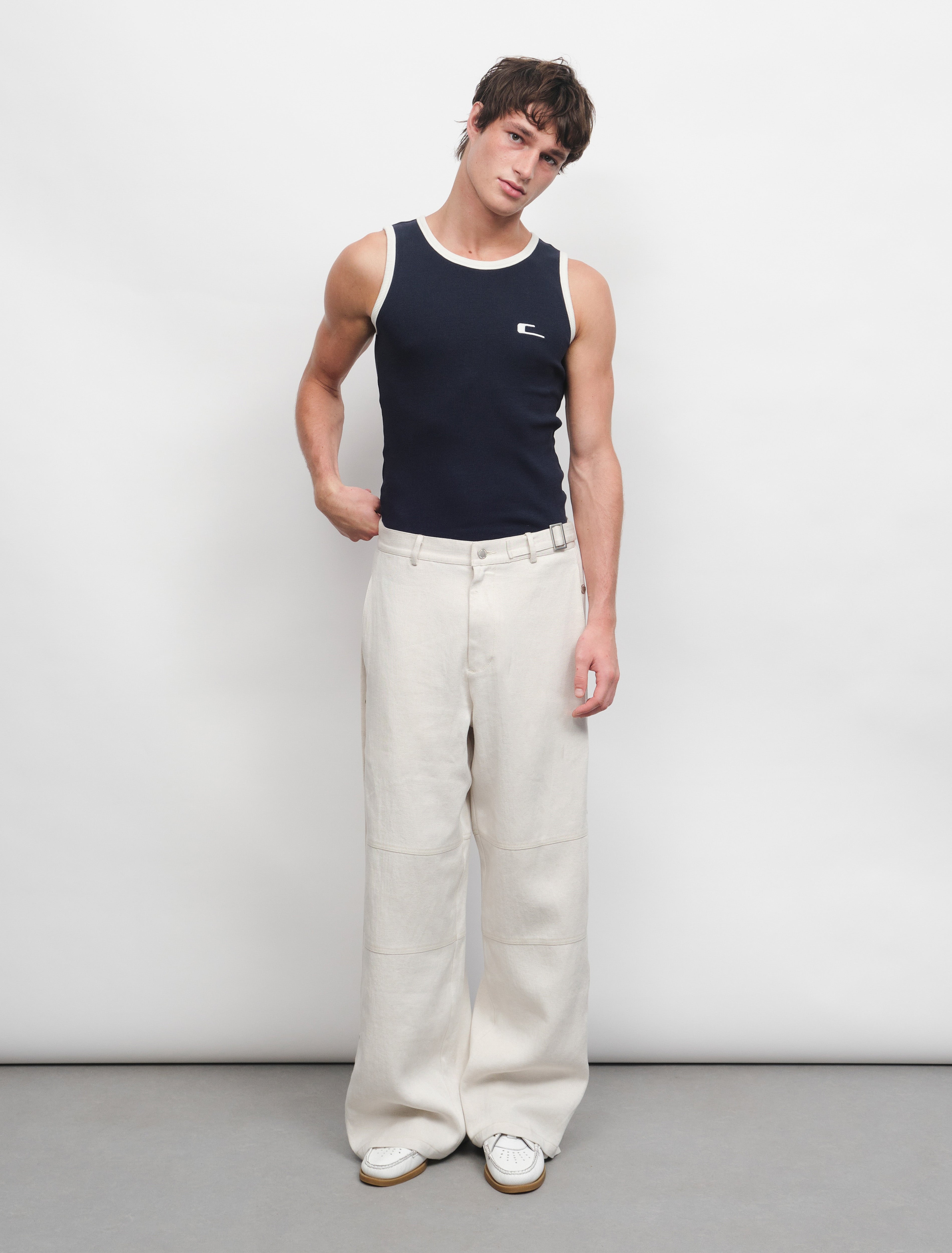 CARRER_FERRAZ TANK TOP IN NAVY