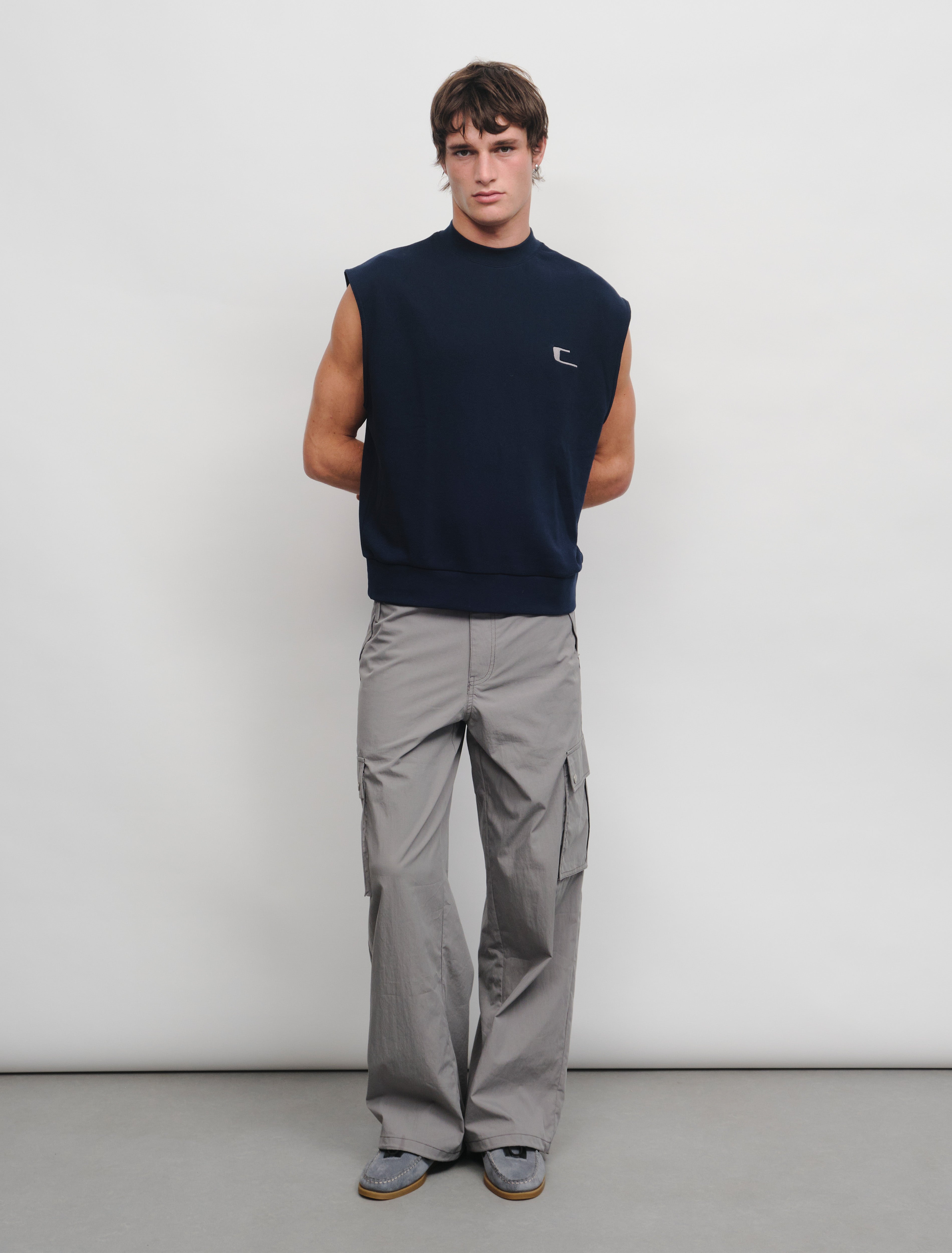 CARRER_FERRO VEST IN NAVY