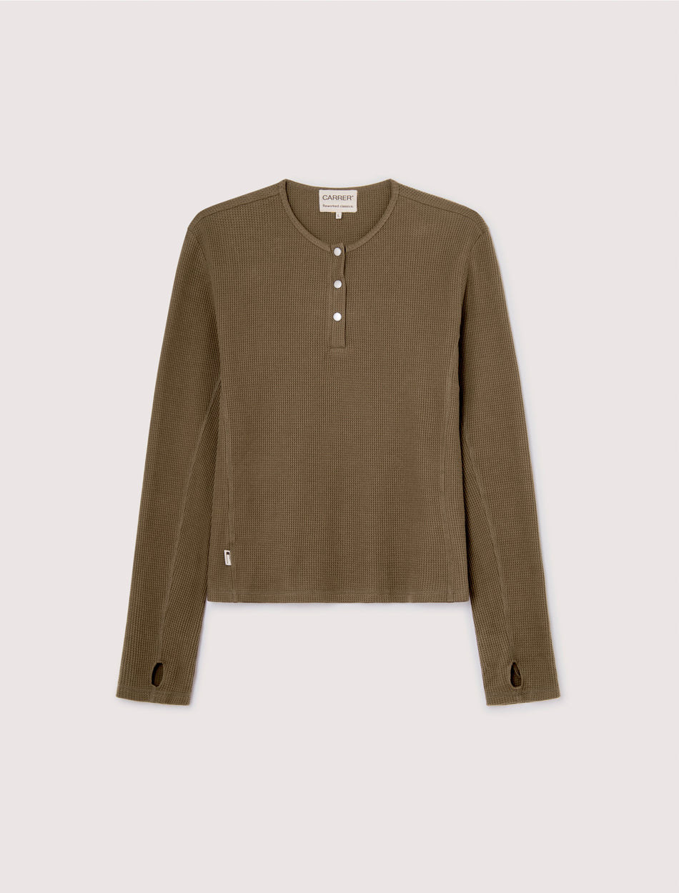 CARRER_LIS HENLEY IN STONE BROWN