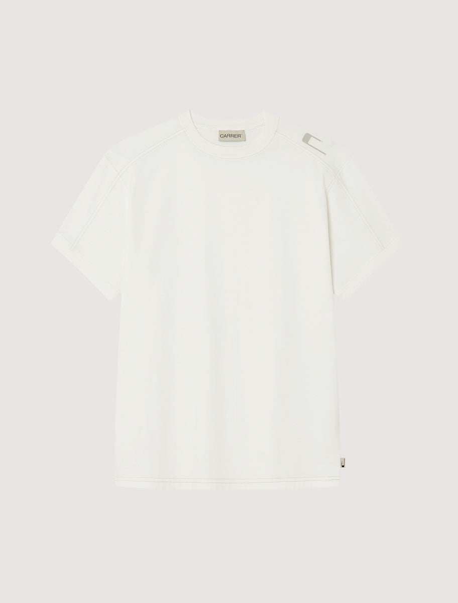 CARRER_HAYES T-SHIRT IN ECRU