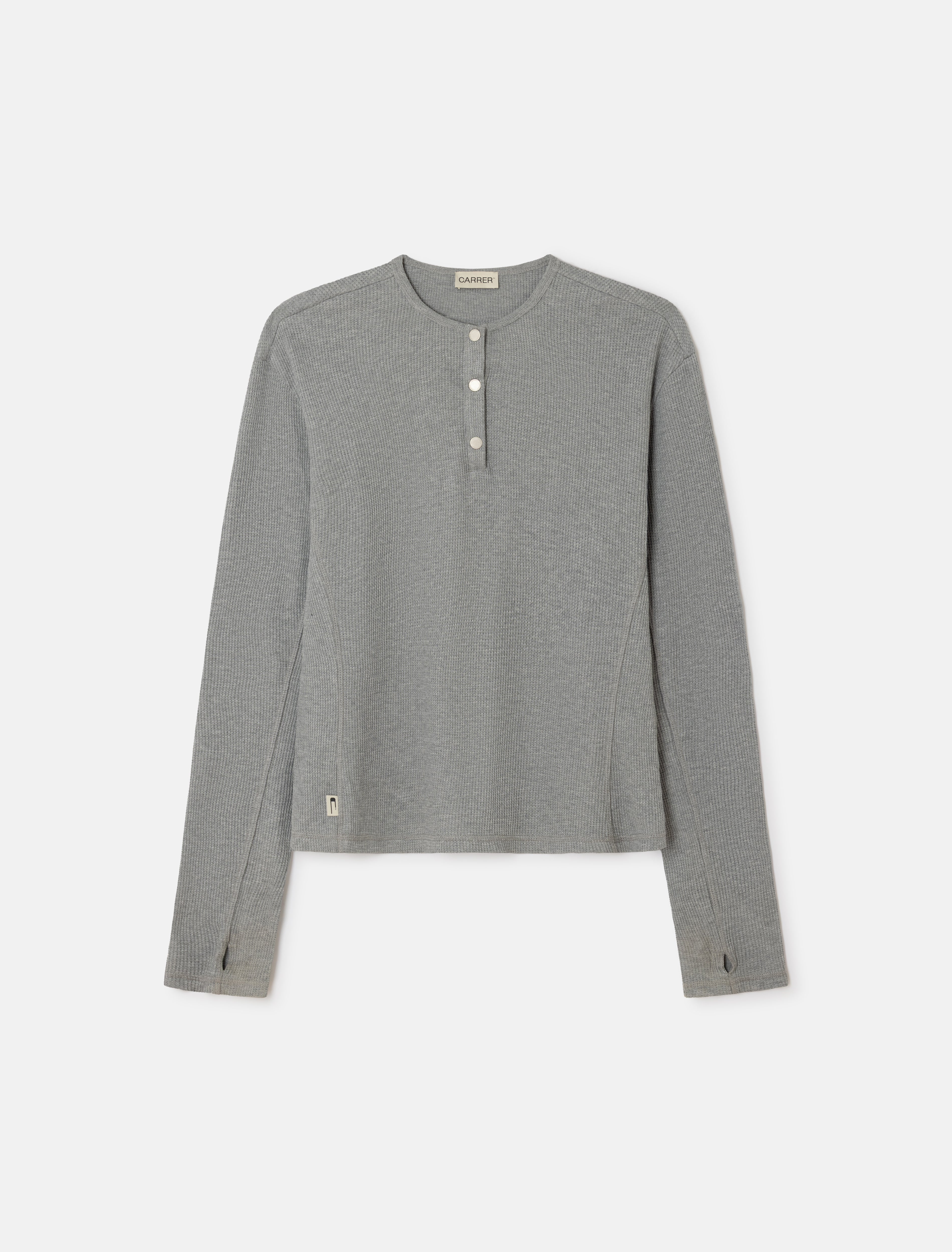 CARRER_LIS HENLEY IN GREY MELANGE