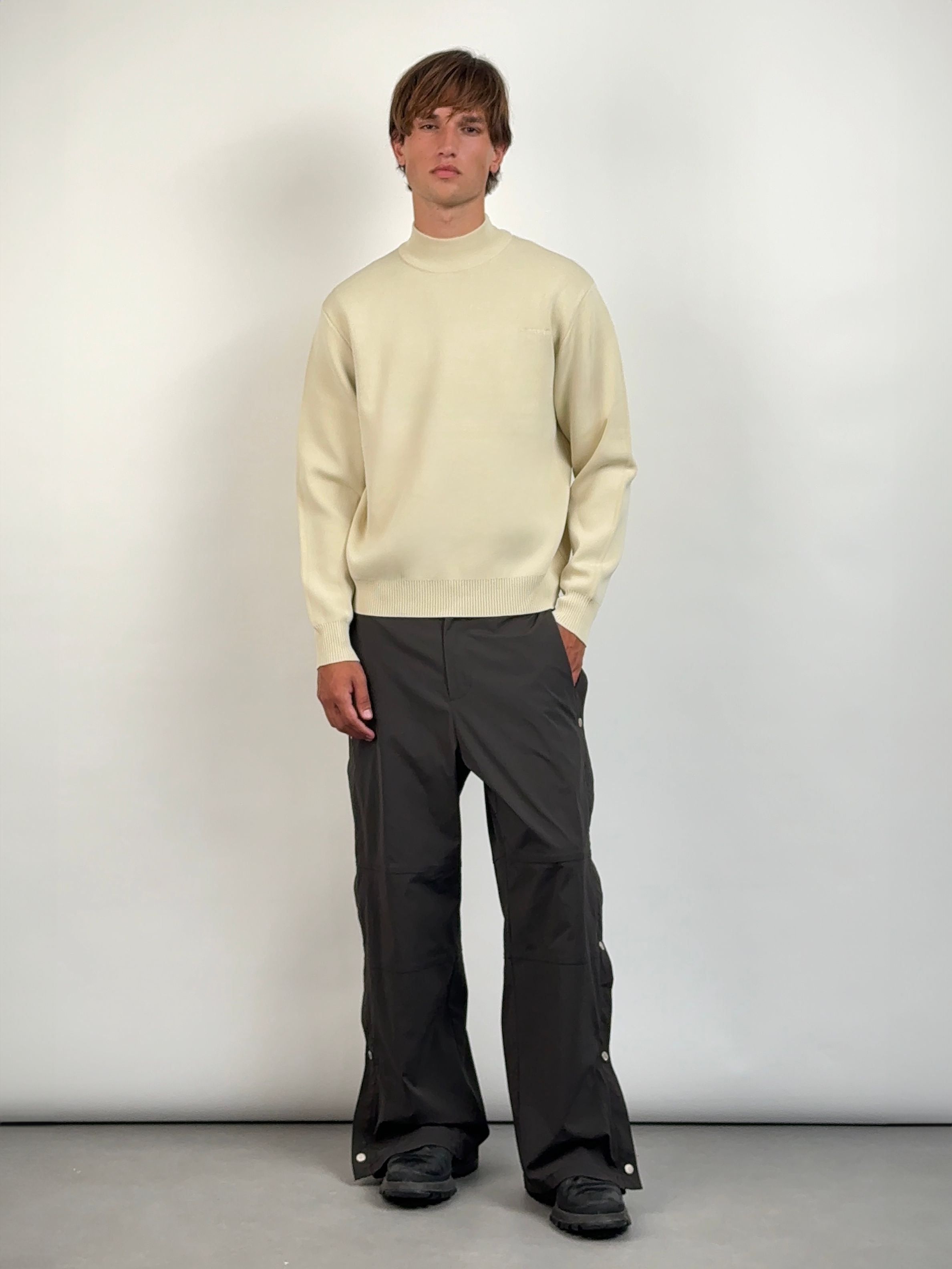 CARRER_MILO MOCK NECK IN BEIGE