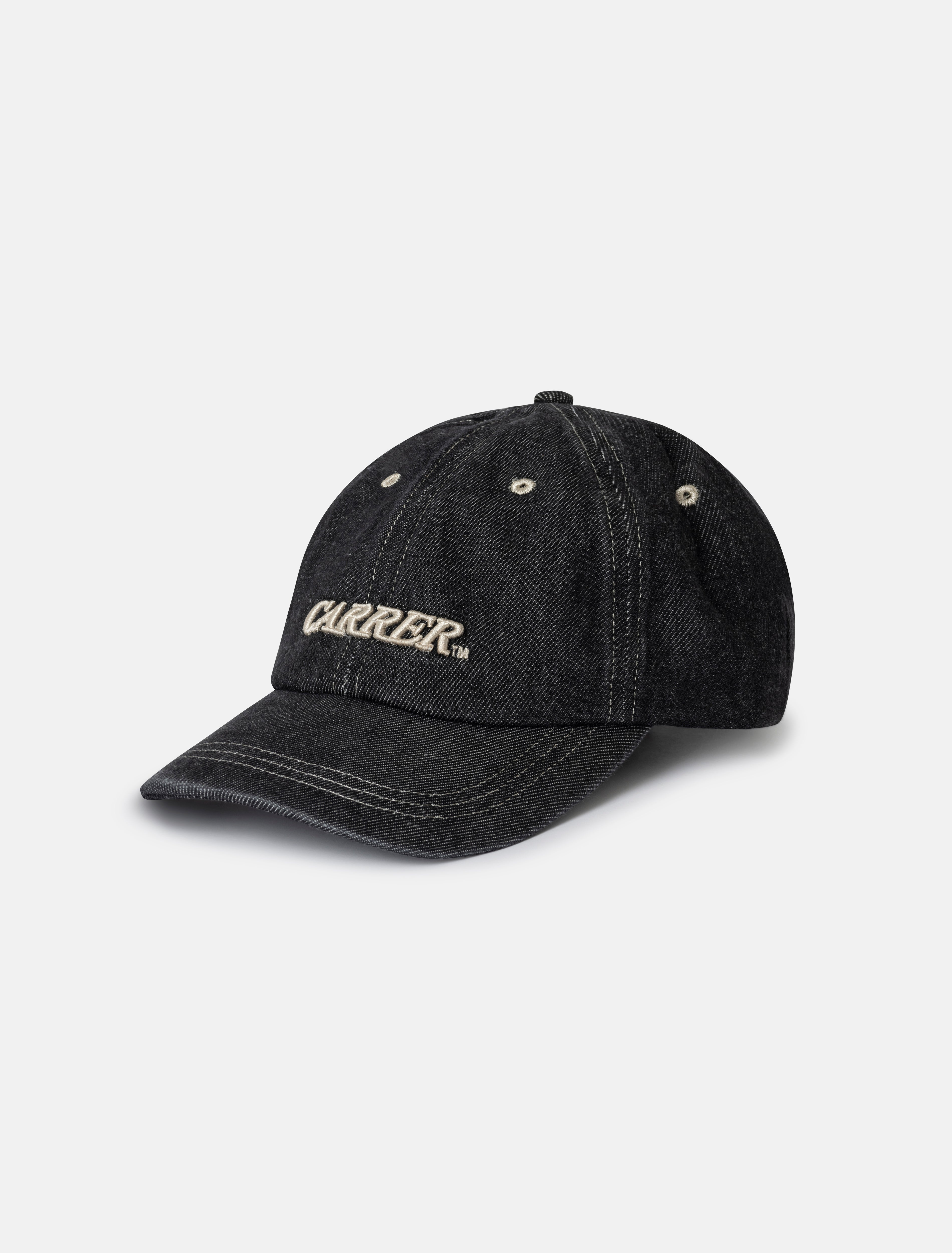 CARRER_MICA CAP IN BLACK DENIM