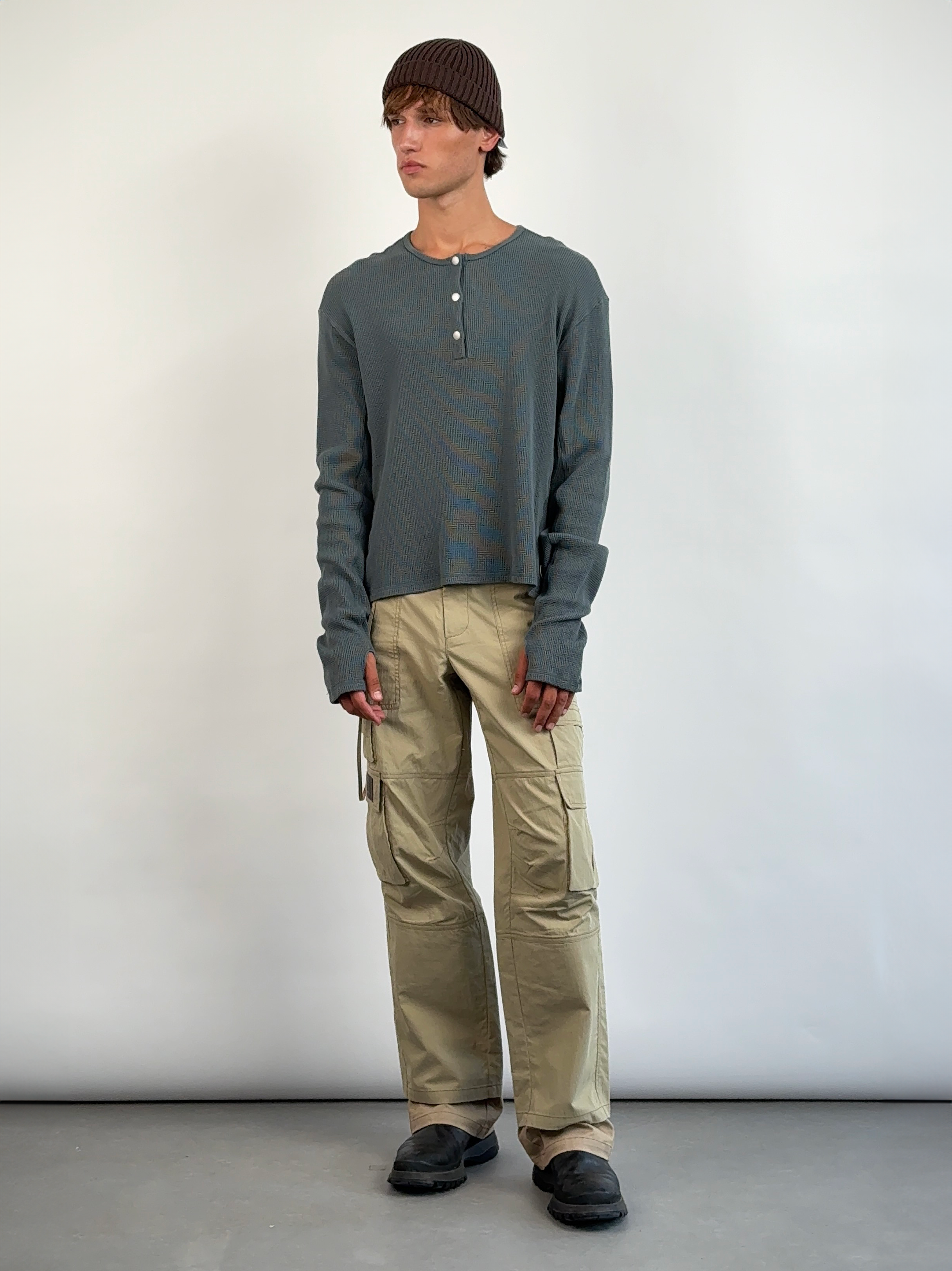 CARRER_ORIA BEANIE IN BROWN