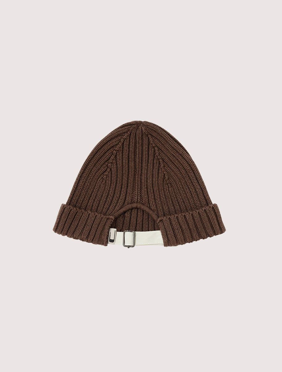 CARRER_ORIA BEANIE IN BROWN