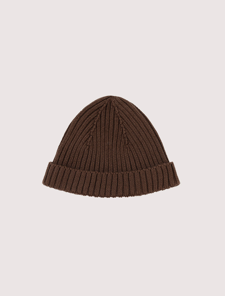 CARRER_ORIA BEANIE IN BROWN