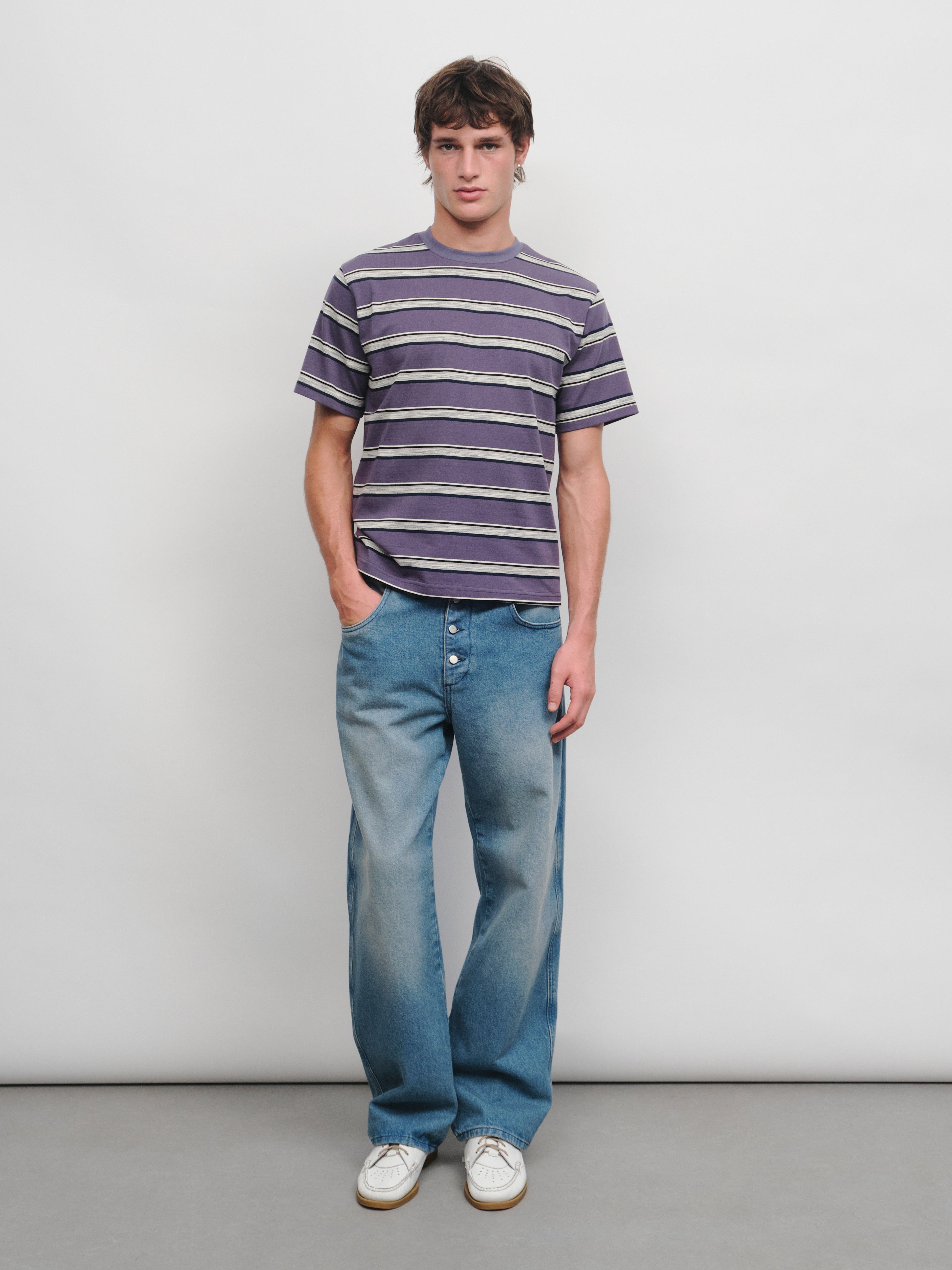 CARRER_PARKER  T-SHIRT IN PURPLE