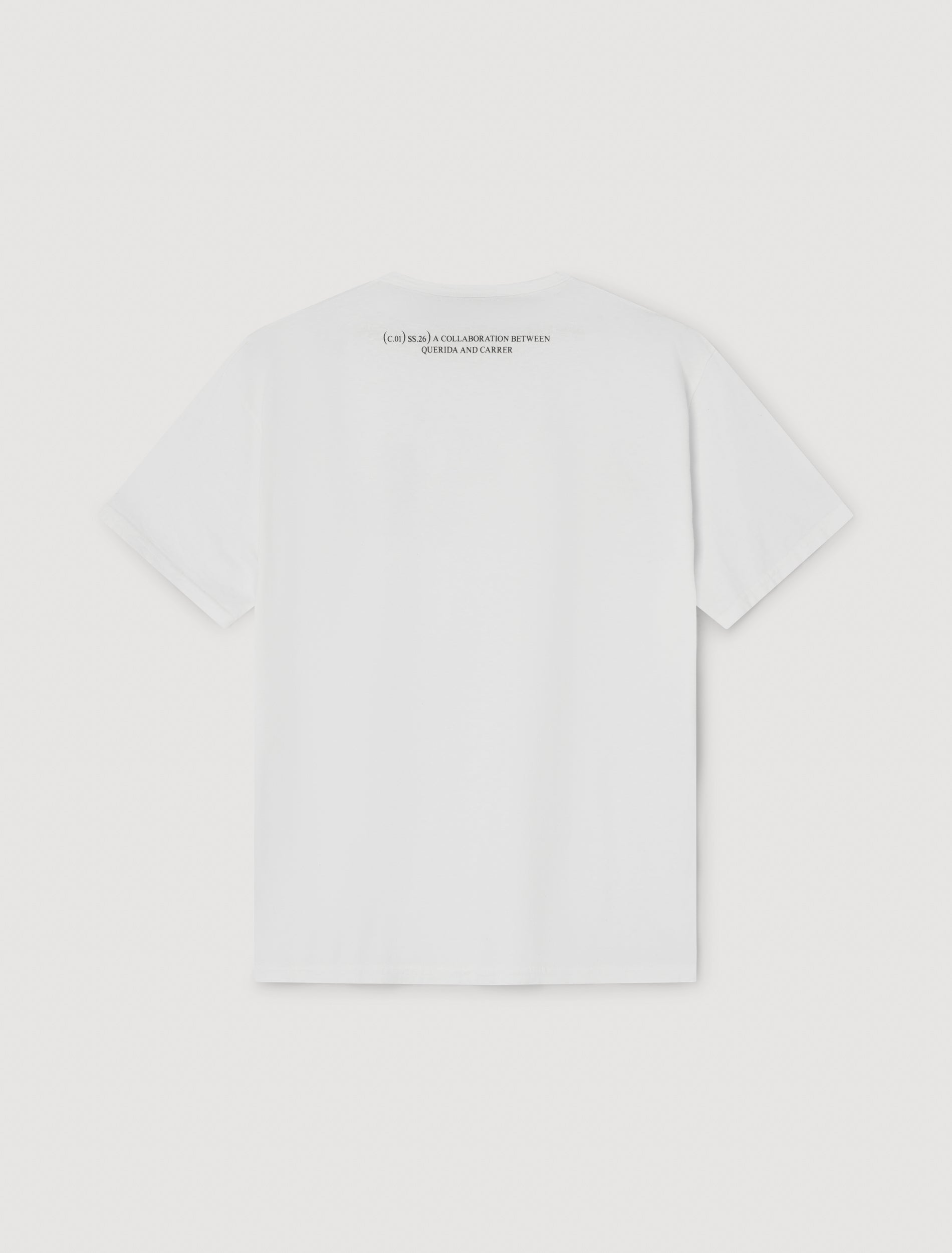 CARRER_QUÉ CALOR T-SHIRT IN WHITE