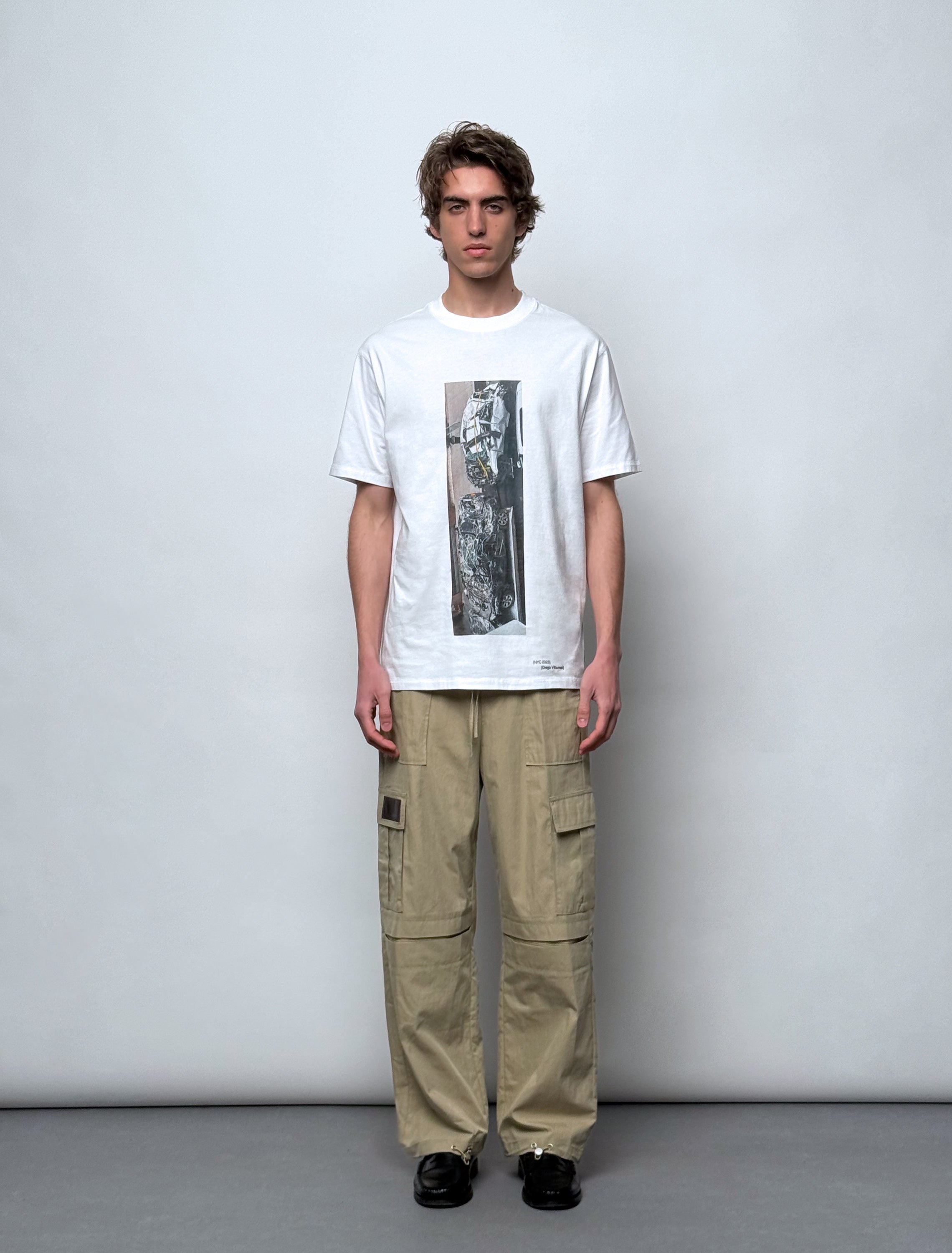 CARRER_STREET SERIES T-SHIRT IN WHITE