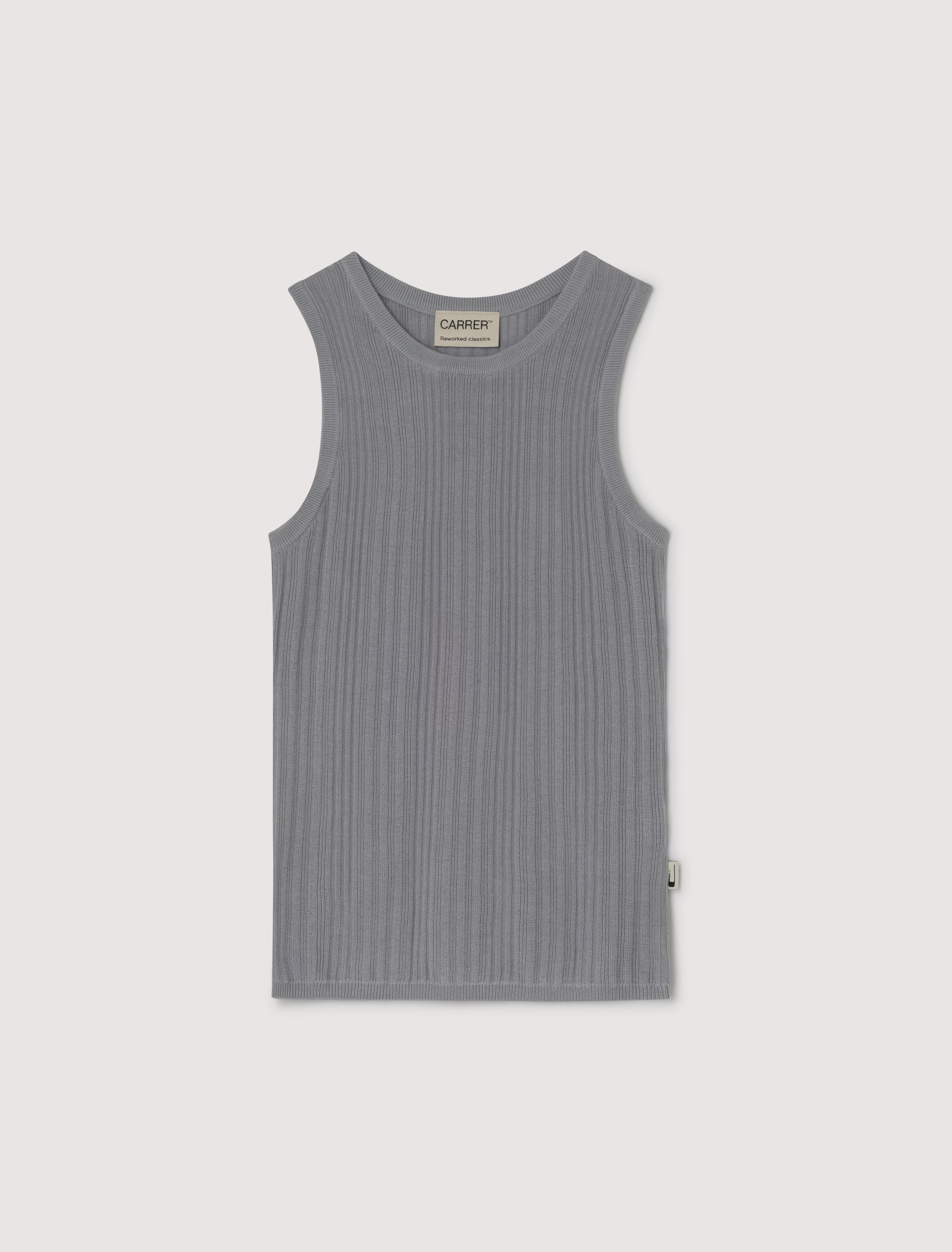 CARRER_TONE TANK IN COOL GRAY