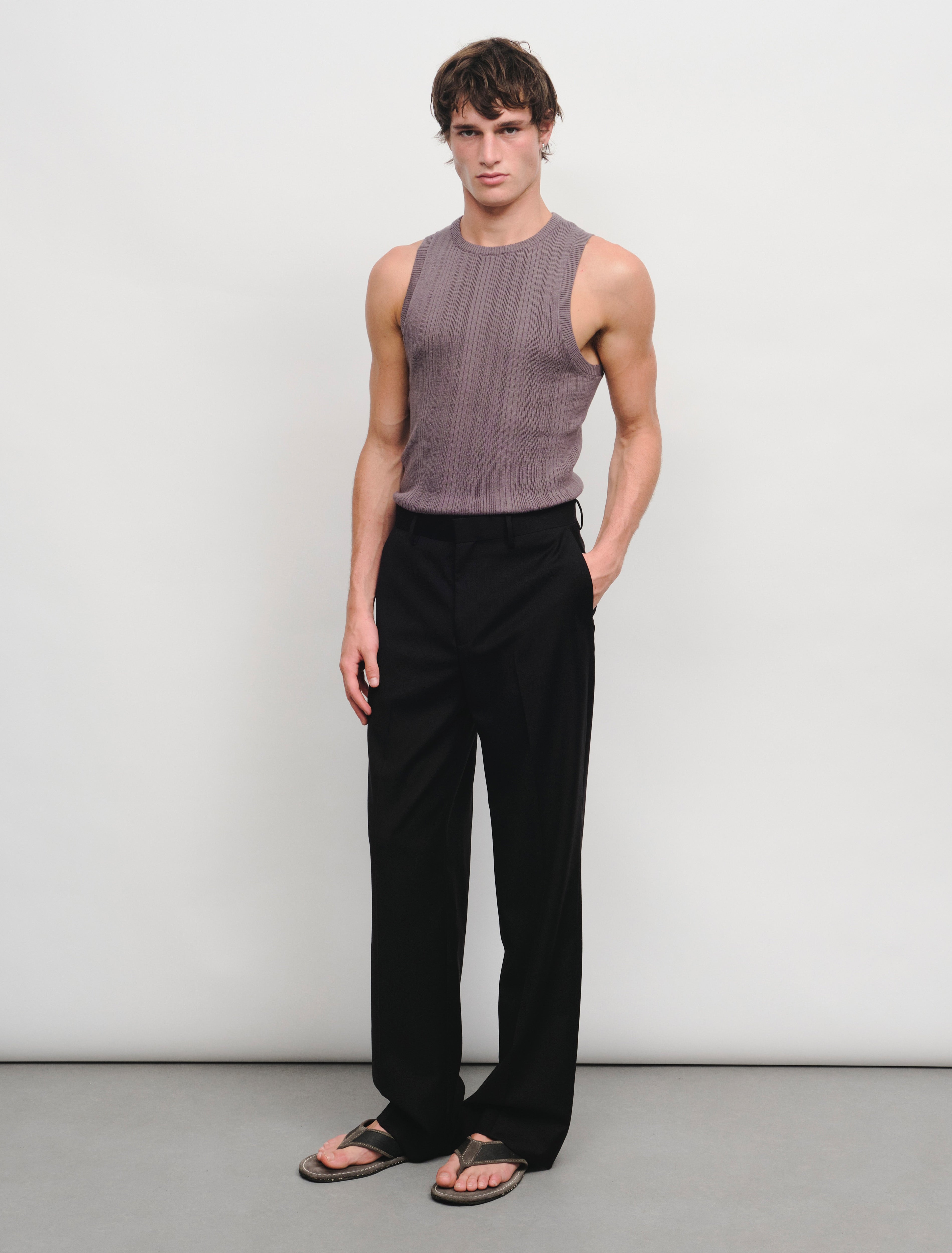 CARRER_TONE TANK IN COOL GRAY