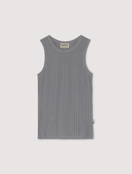 Carrer — CARRER Tone Tank in Cool Gray