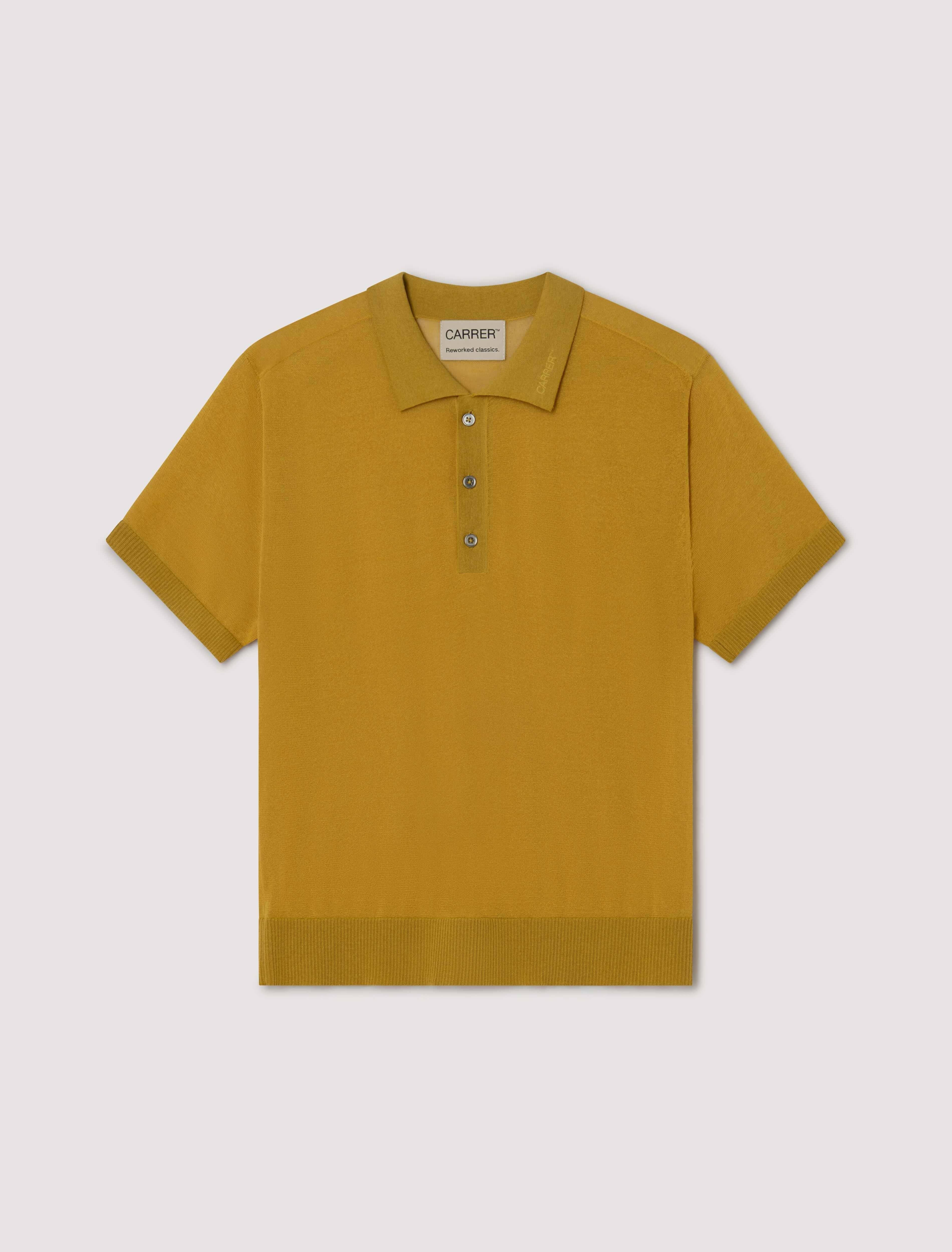 CARRER_TYRO POLO IN OIL YELLOW