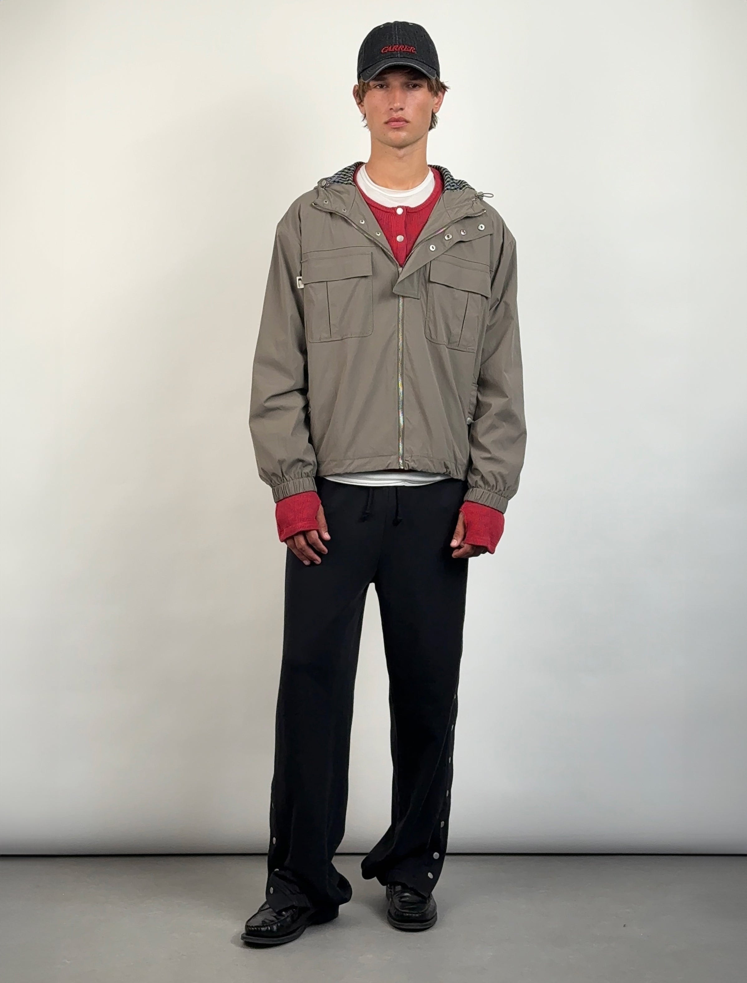 CARRER_VANCE WINDBREAKER IN BROWN