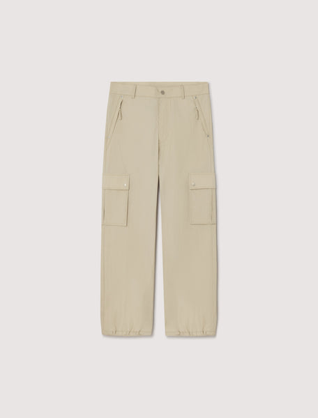 Carrer — CARRER Vera Parachute Pant in Ecru