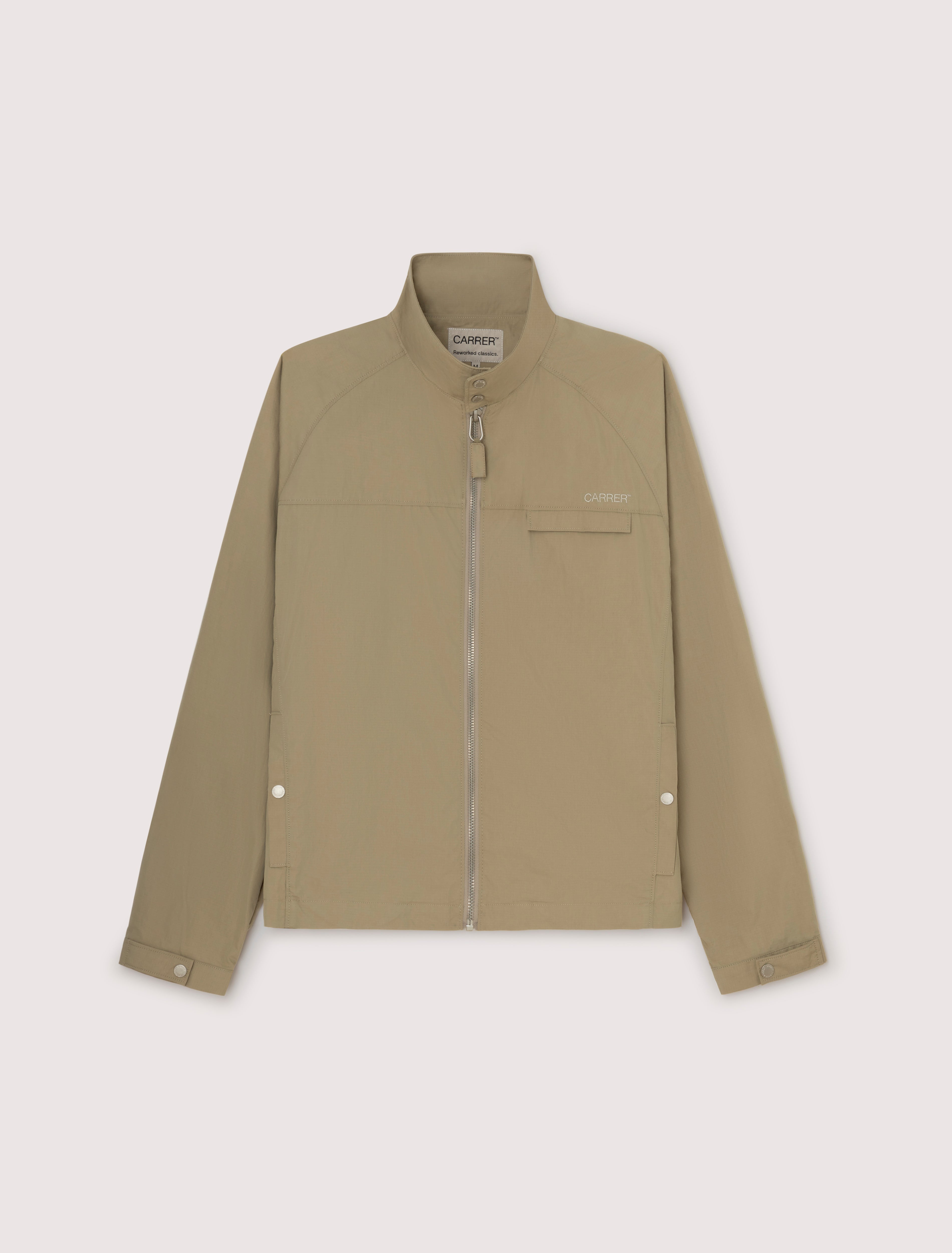 CARRER_VILA LIGHT RIPSTOP JACKET IN BEIGE