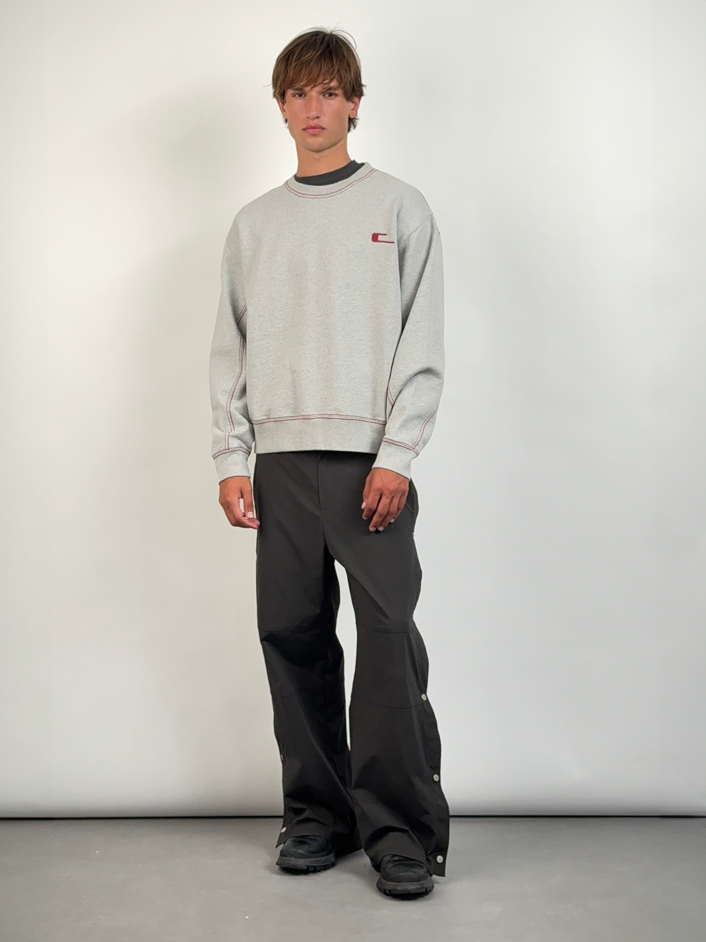CARRER_ZANE CREW NECK  IN GREY