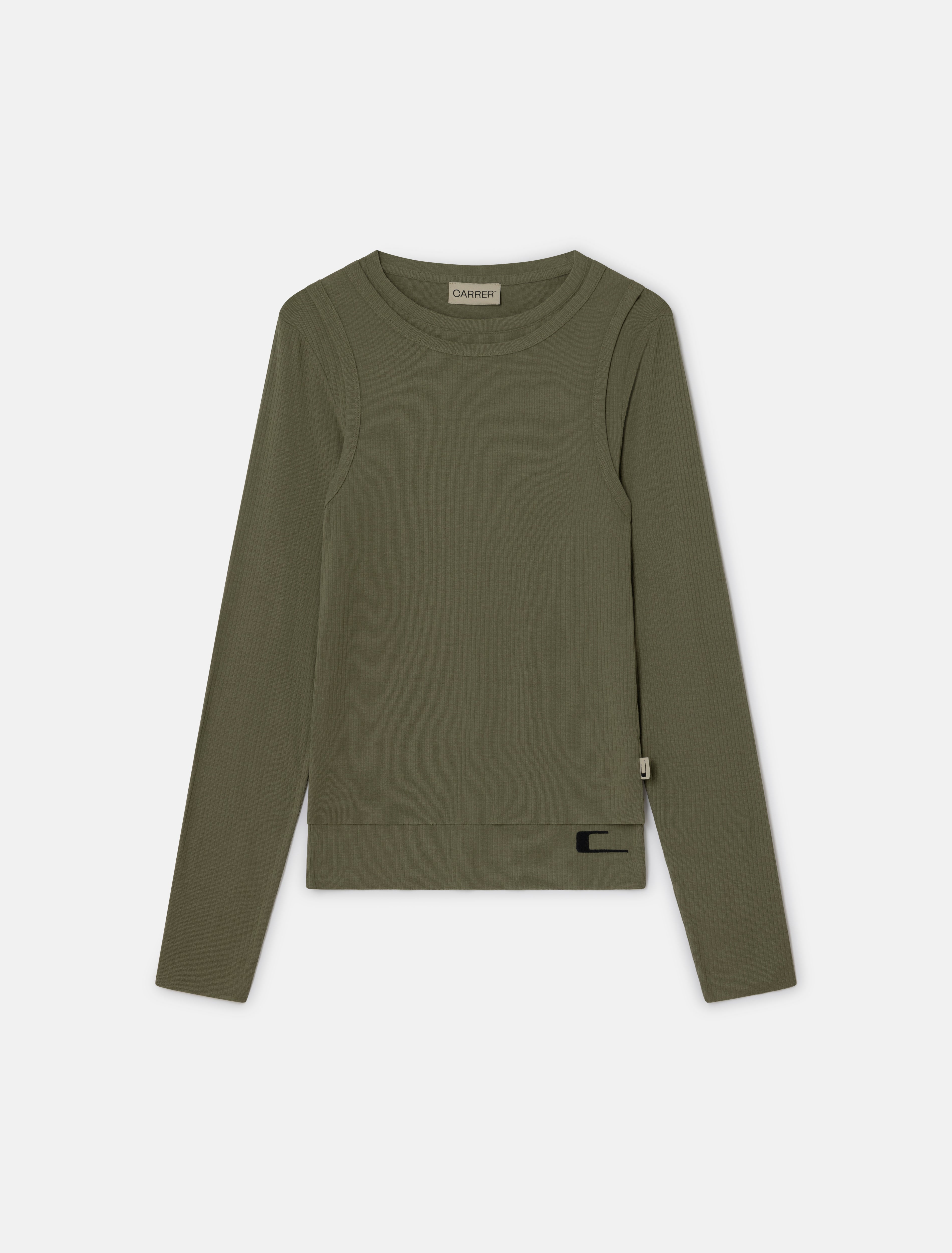 CARRER_DORIA DOUBLE LAYER IN GREEN