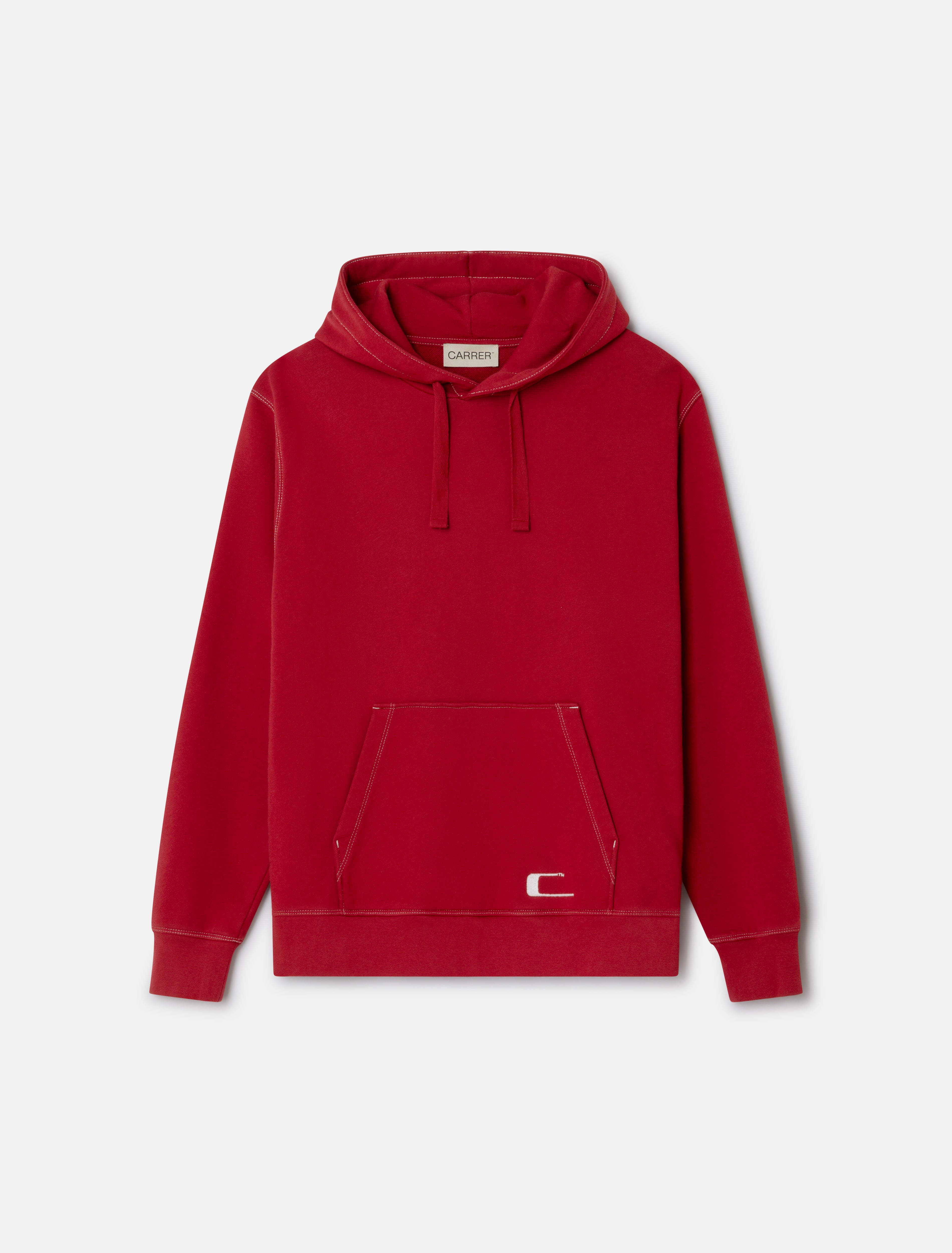 CARRER_TATE HOODIE IN RED