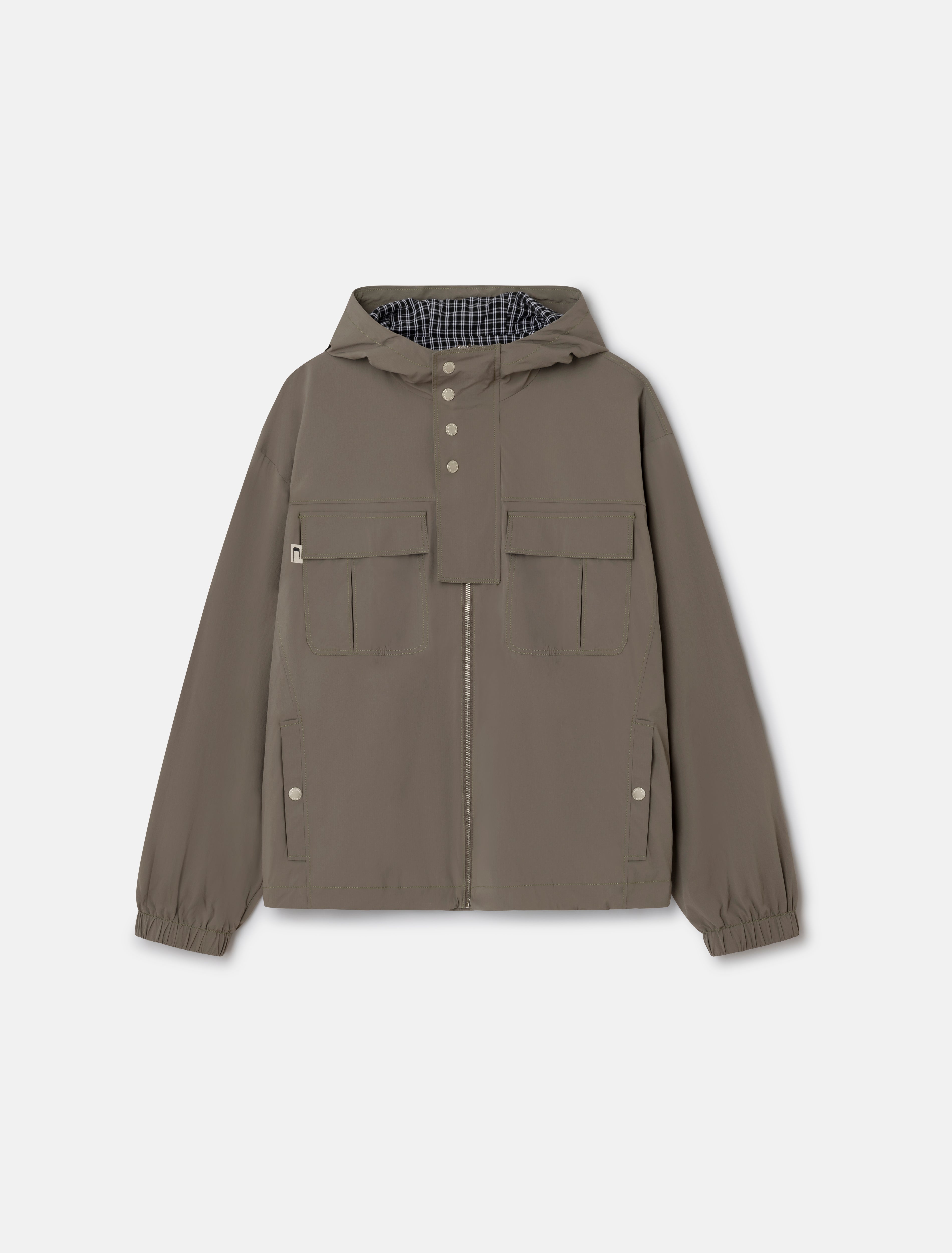 CARRER_VANCE WINDBREAKER IN BROWN